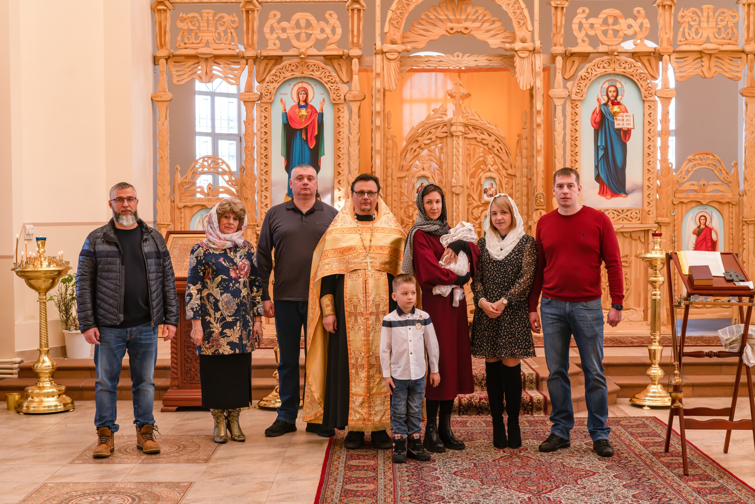 Таинство Крещения. Семейный и детский фотограф Тула Ясногорск Тульская область Надежда Кукушкина