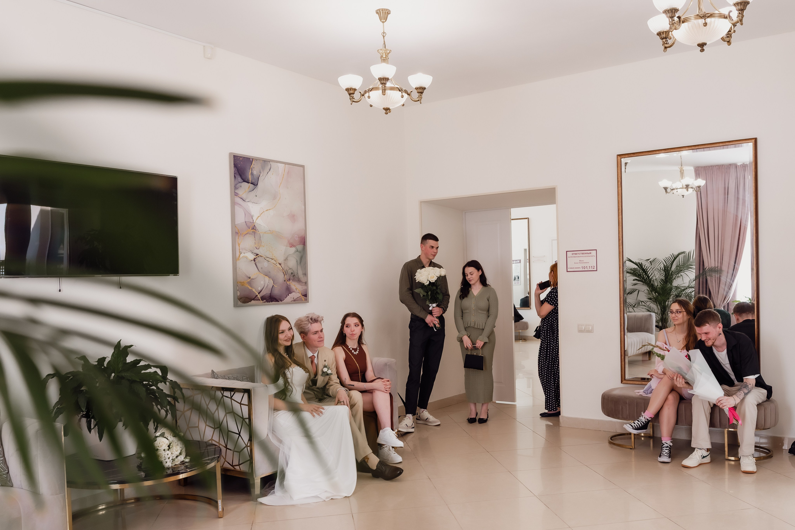 Загс + прогулка | ВДНХ 3. Свадебный и семейный фотограф в Москве Анна Сдобнова