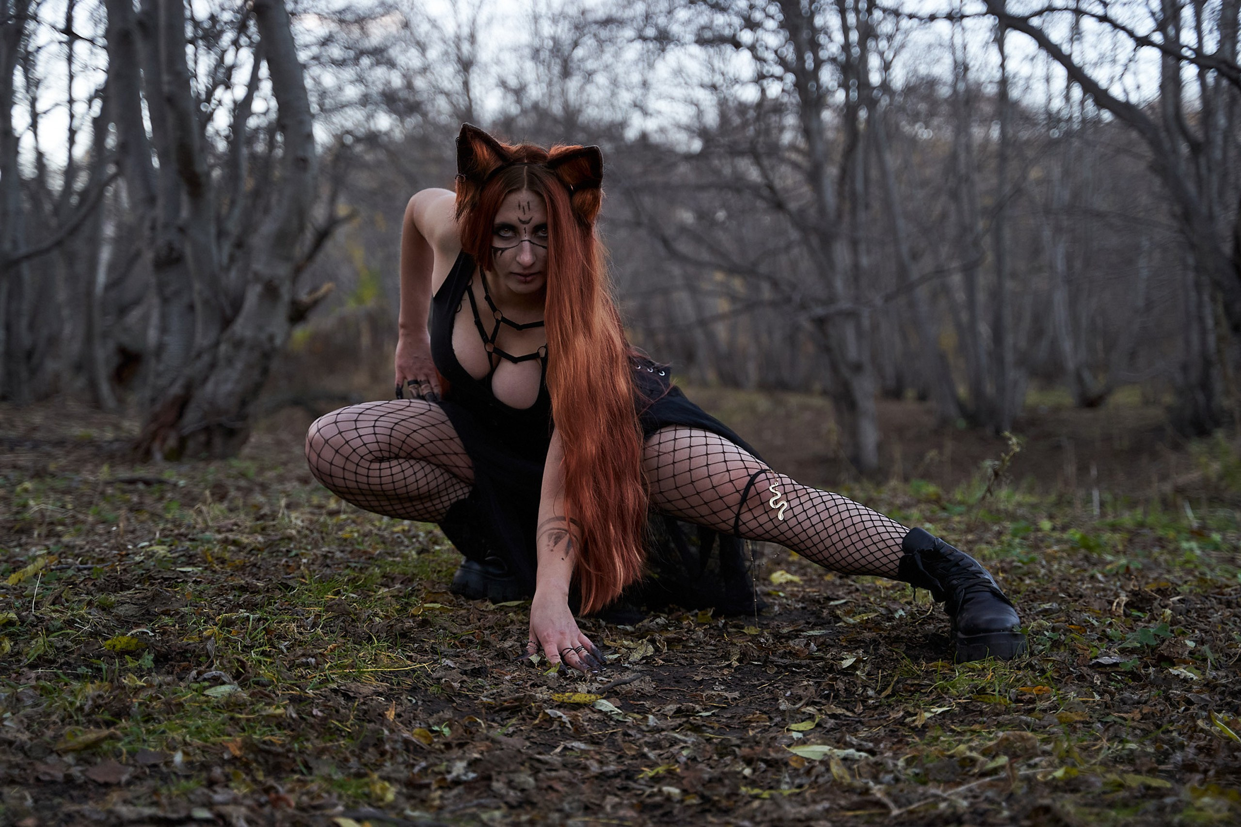 Тематическая фотосессия Татьяны на природе. Студийный фотограф в Петропавловске-Камчатском