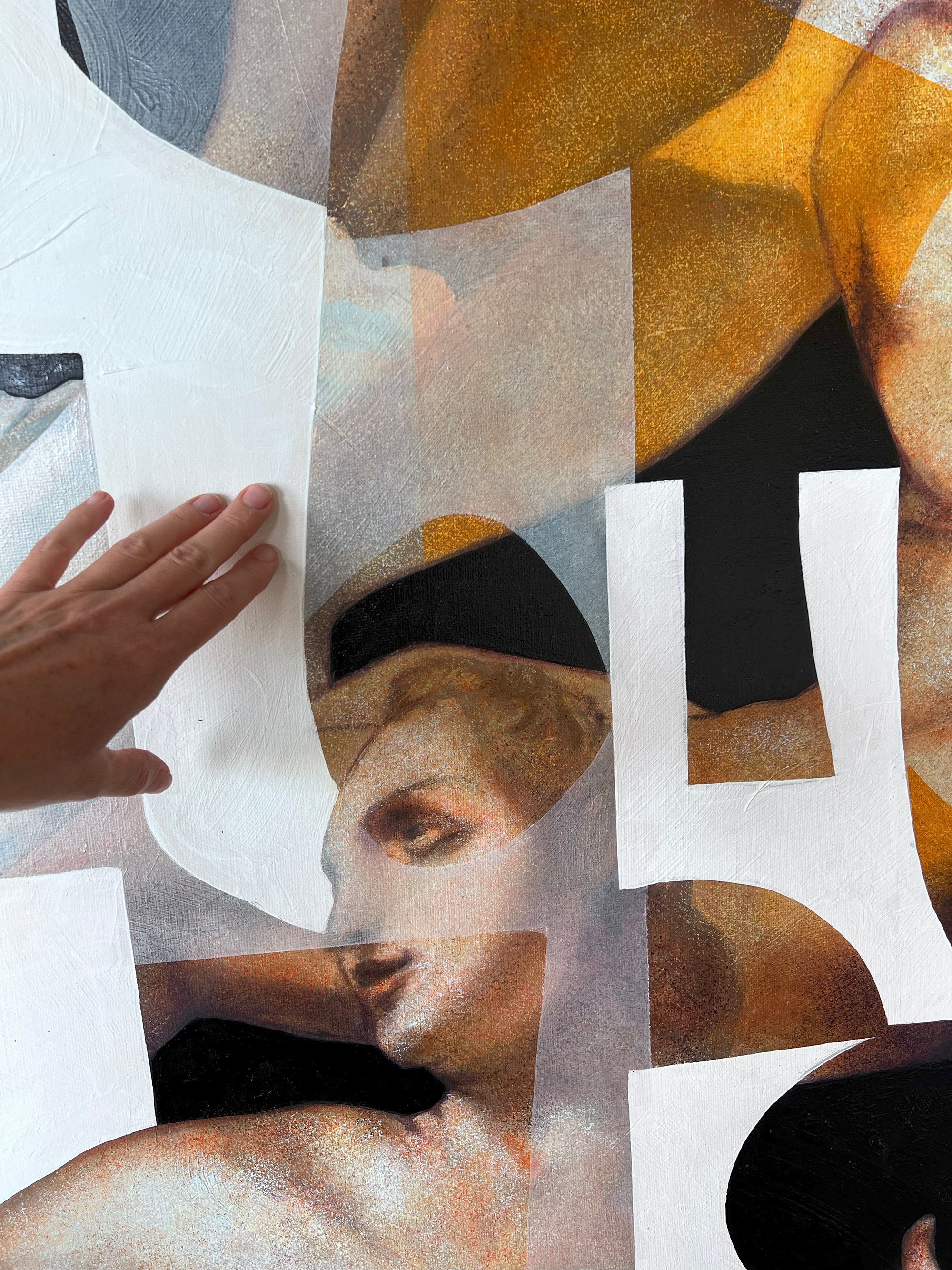 Квинтет. Художник-абстракционист Ольга Рикун. Москва