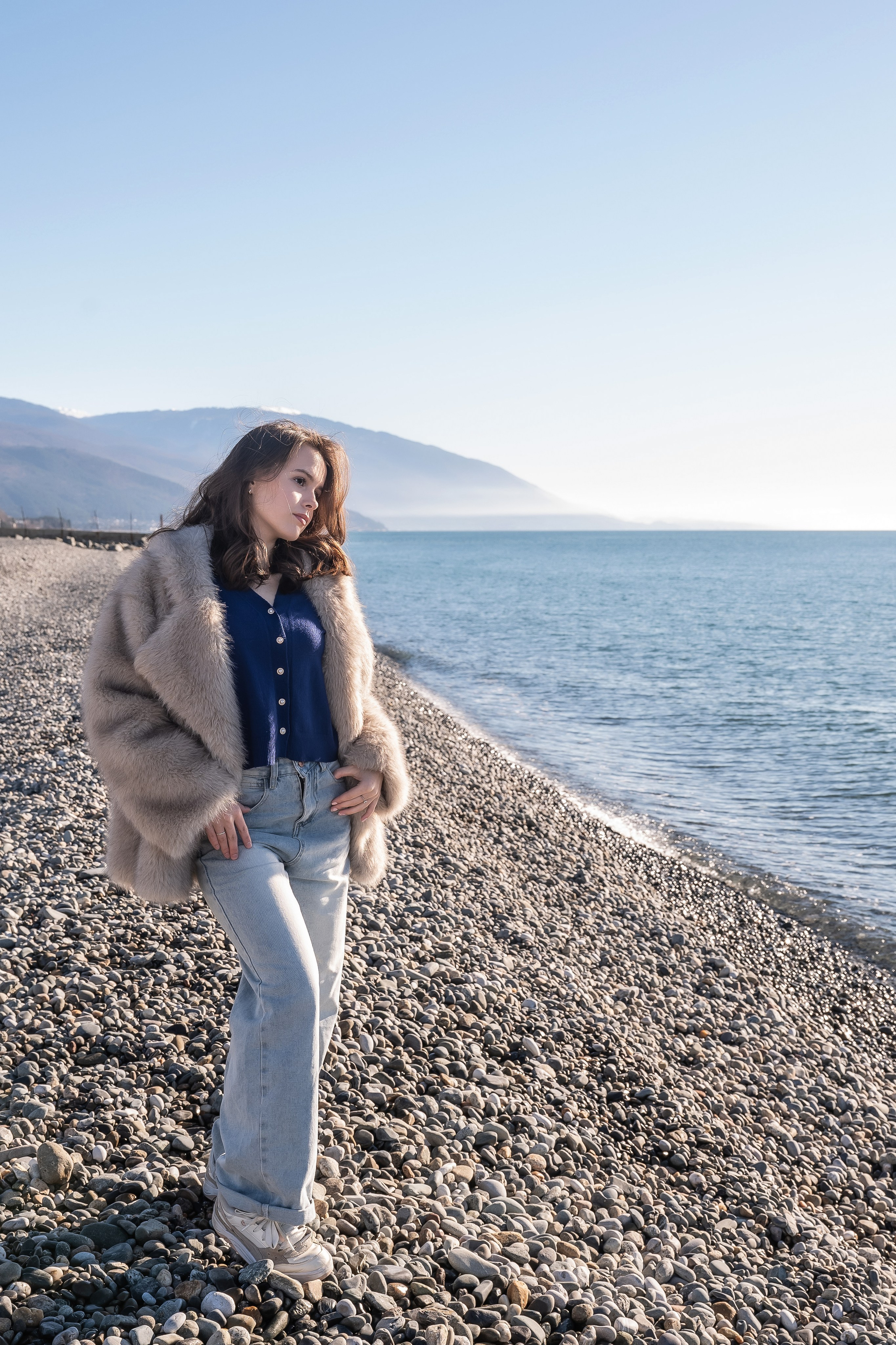 Влада прогулка у моря. Наталья Слесаренко фотограф в Сочи