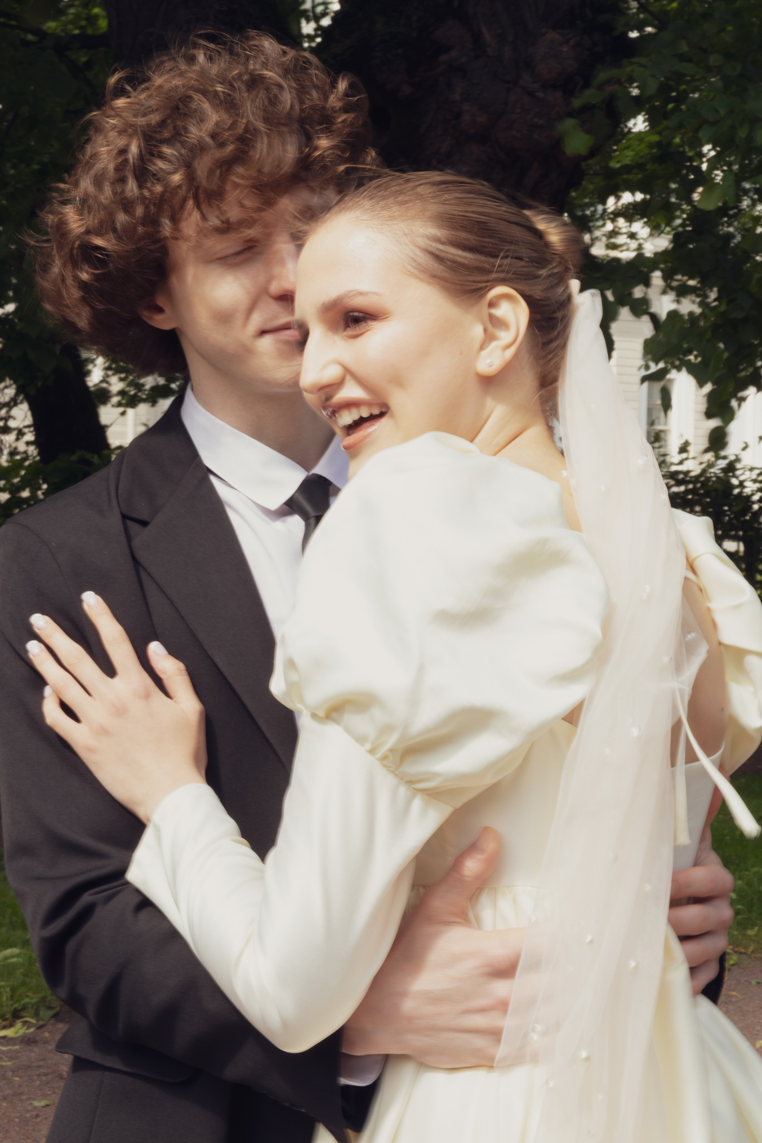 Свадебная прогулка в Летнем саду. Фотограф в Санкт-Петербурге Вагнер Юлия