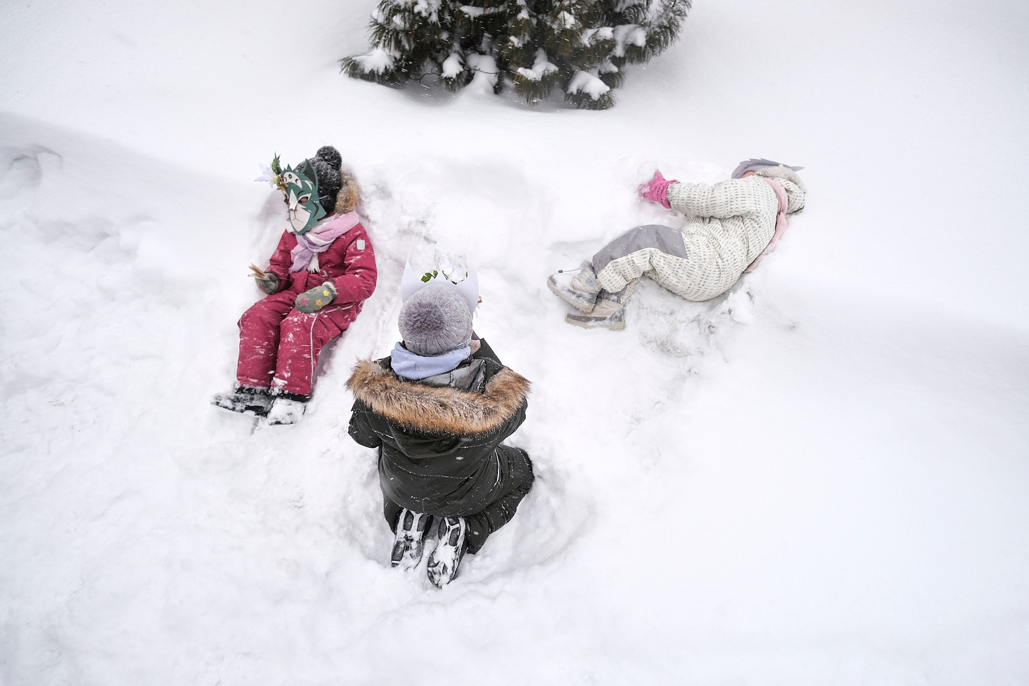 Никита Гольцов фотограф; Колядки; Колядование; Рождество; Репортажный фотограф в Томске;