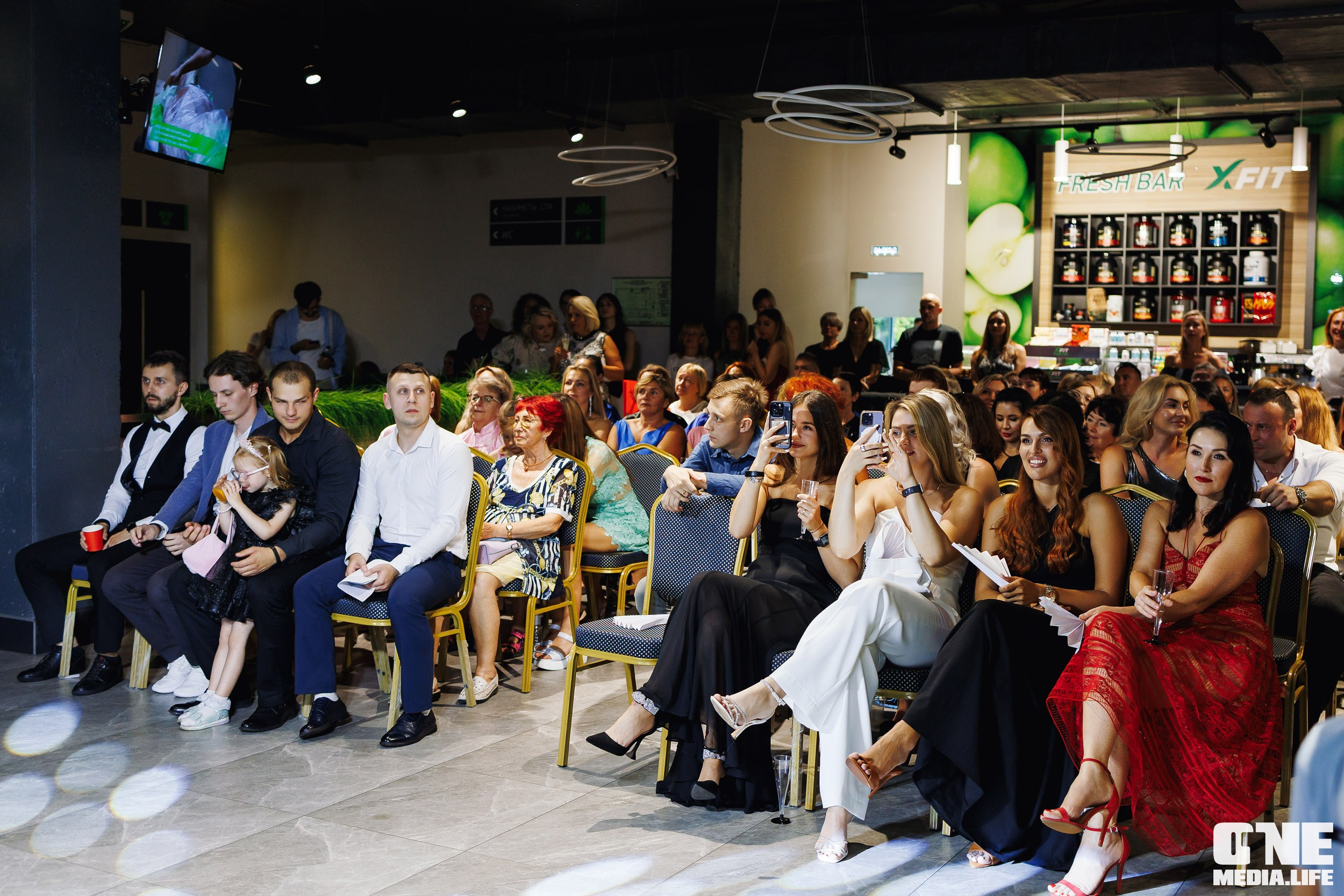 Фоторепортаж с 5-летия фитнес-клуба X-Fit. One Media Life: фоторепортажи, фотоотчеты с мероприятий и заведений