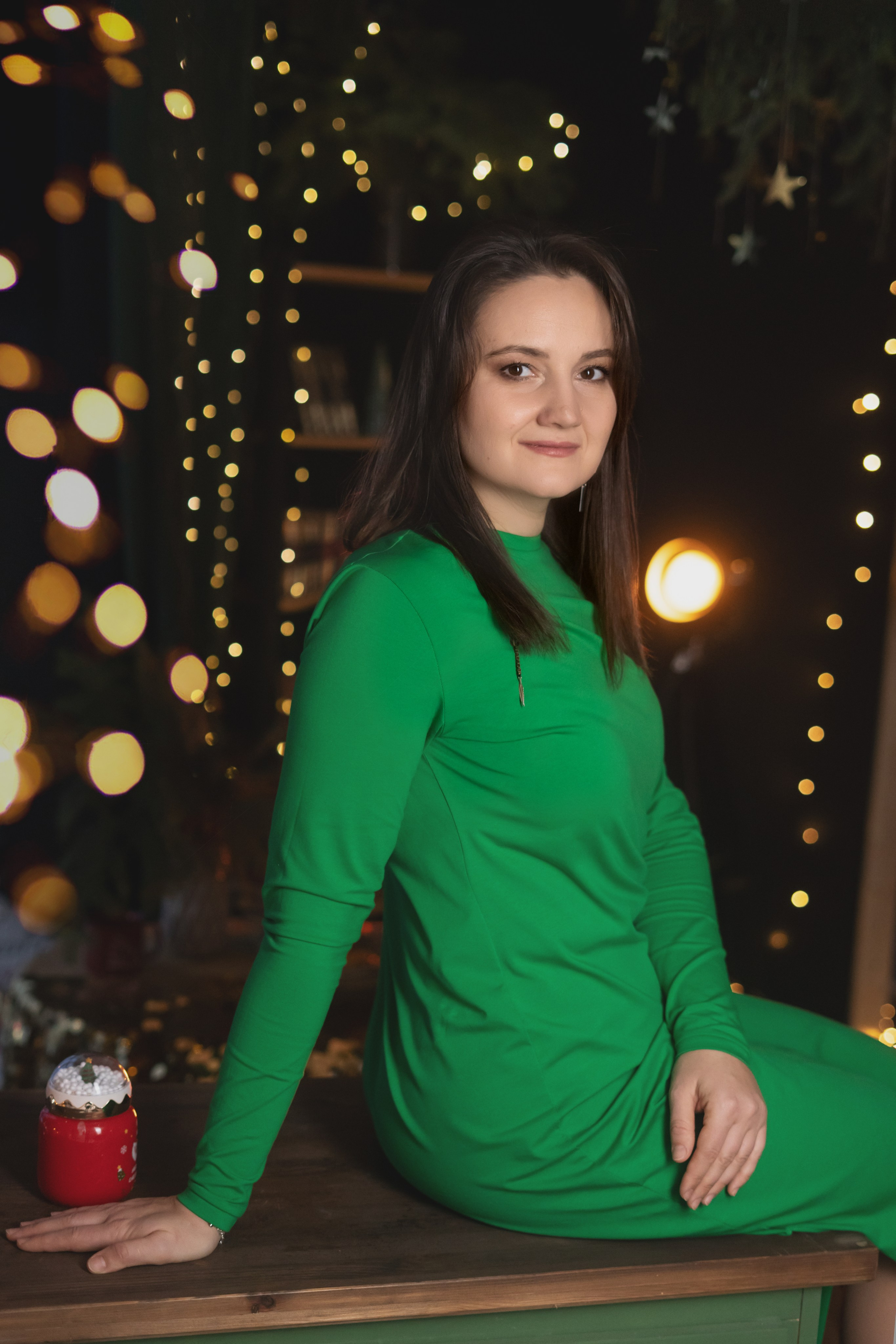 Новогодняя съёмка в студии. Подруги. Мила Посвит Фотограф новорожденных в Тобольске