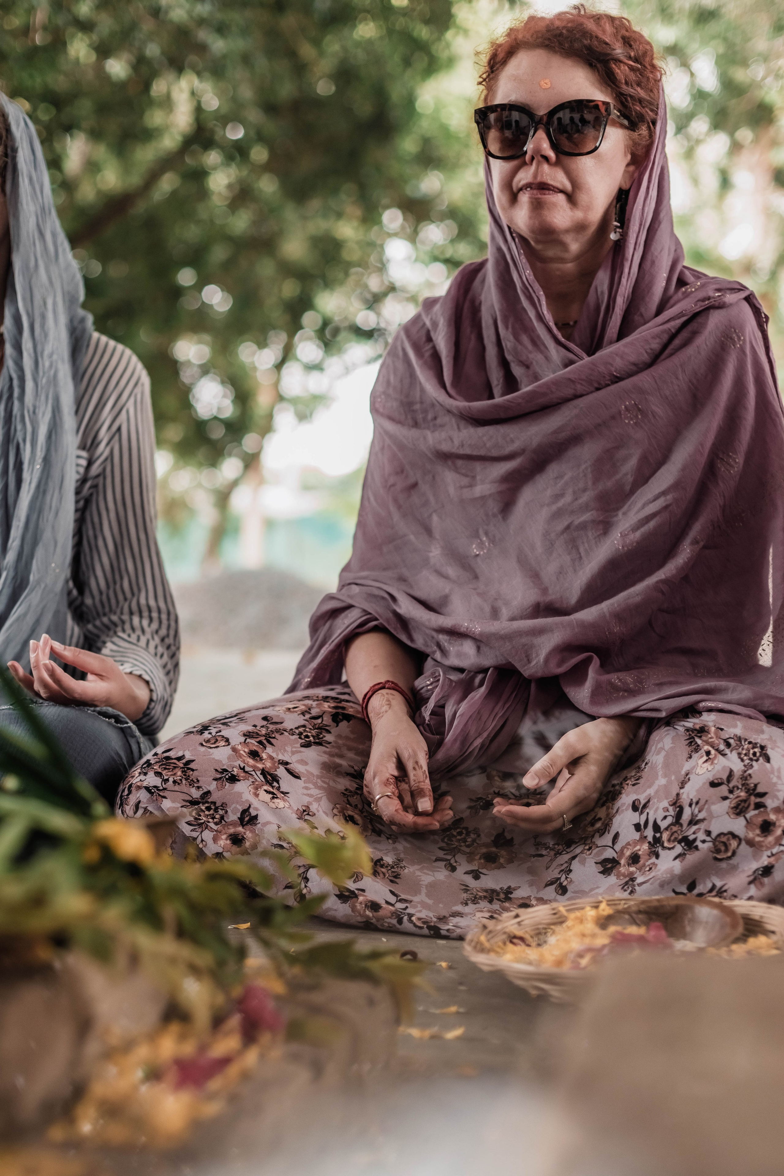 Pitri Paksha yagyas & poojas Devraha Baba ji ashram. Mariam Bagdasaryan