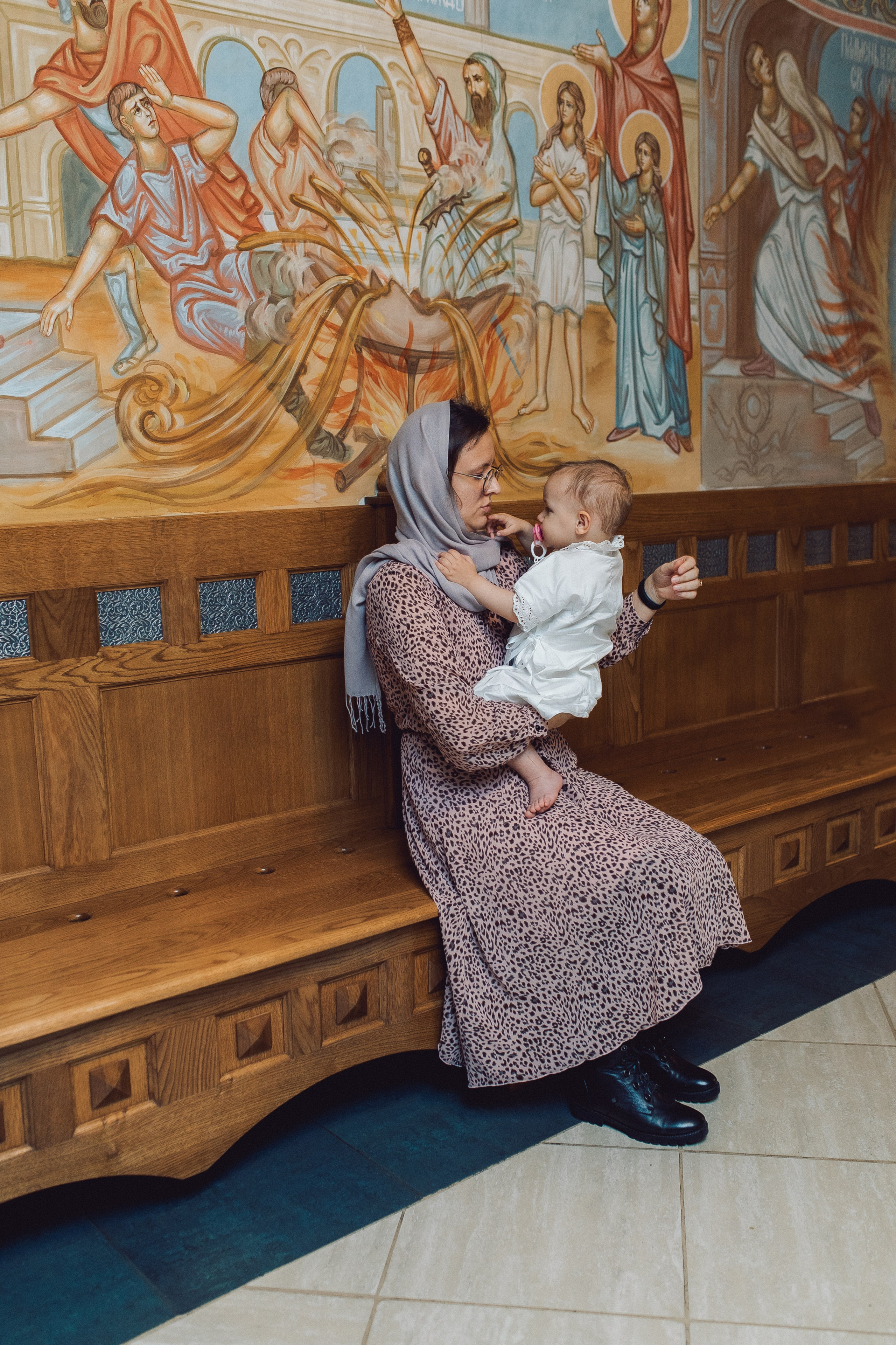 Крещение в Троицком соборе