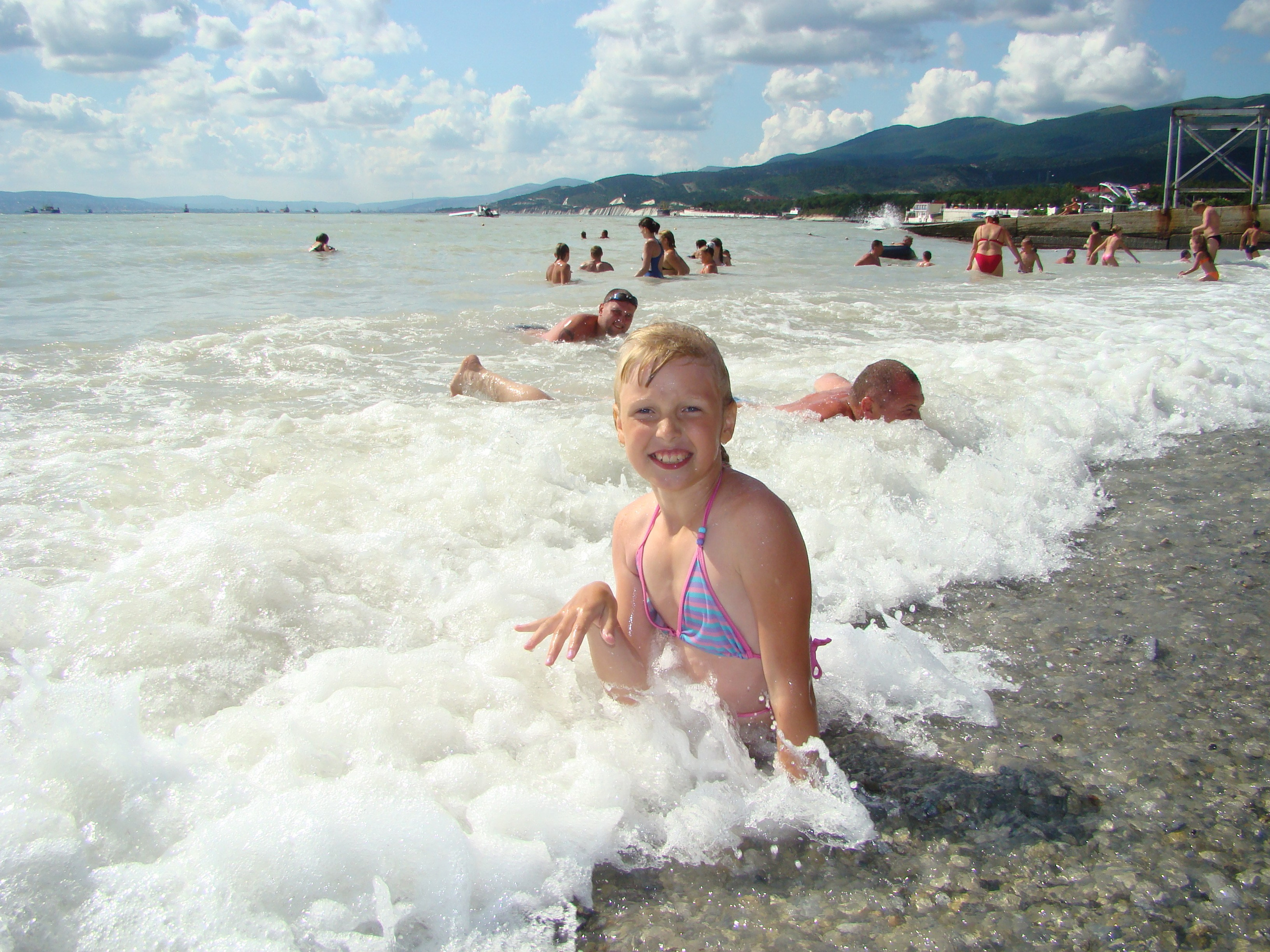 Кабардинка (фото Зевиных) 25.06-24.07.2008. Семейный, Свадебный фотограф СПБ Питер— Романова Екатерина