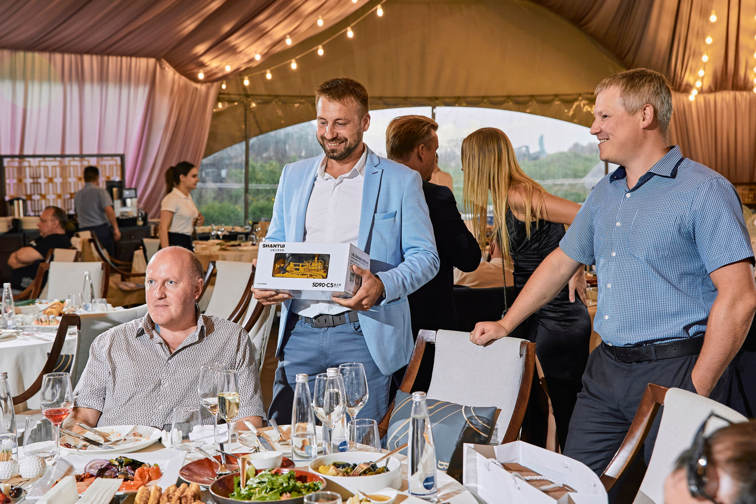 Презентация спец. техники Shantui. Фотограф Александра Иванова