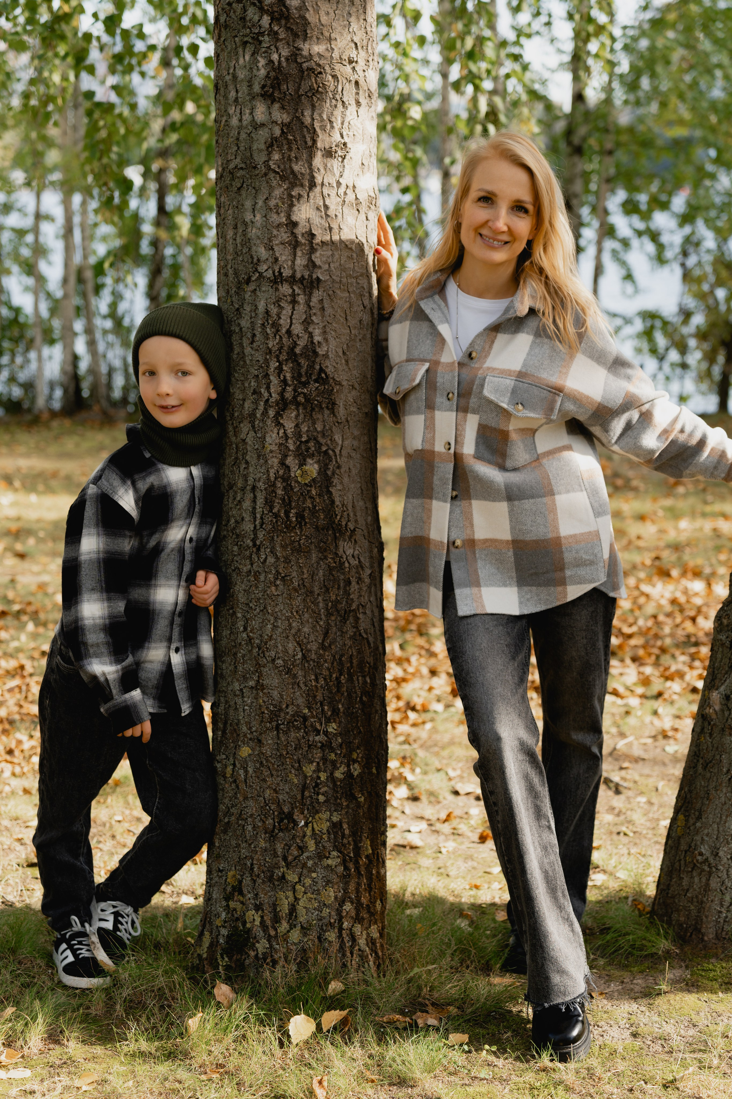 Осенняя прогулка с сыном. Виктория Саханкова — портретный и семейный фотограф в Москве