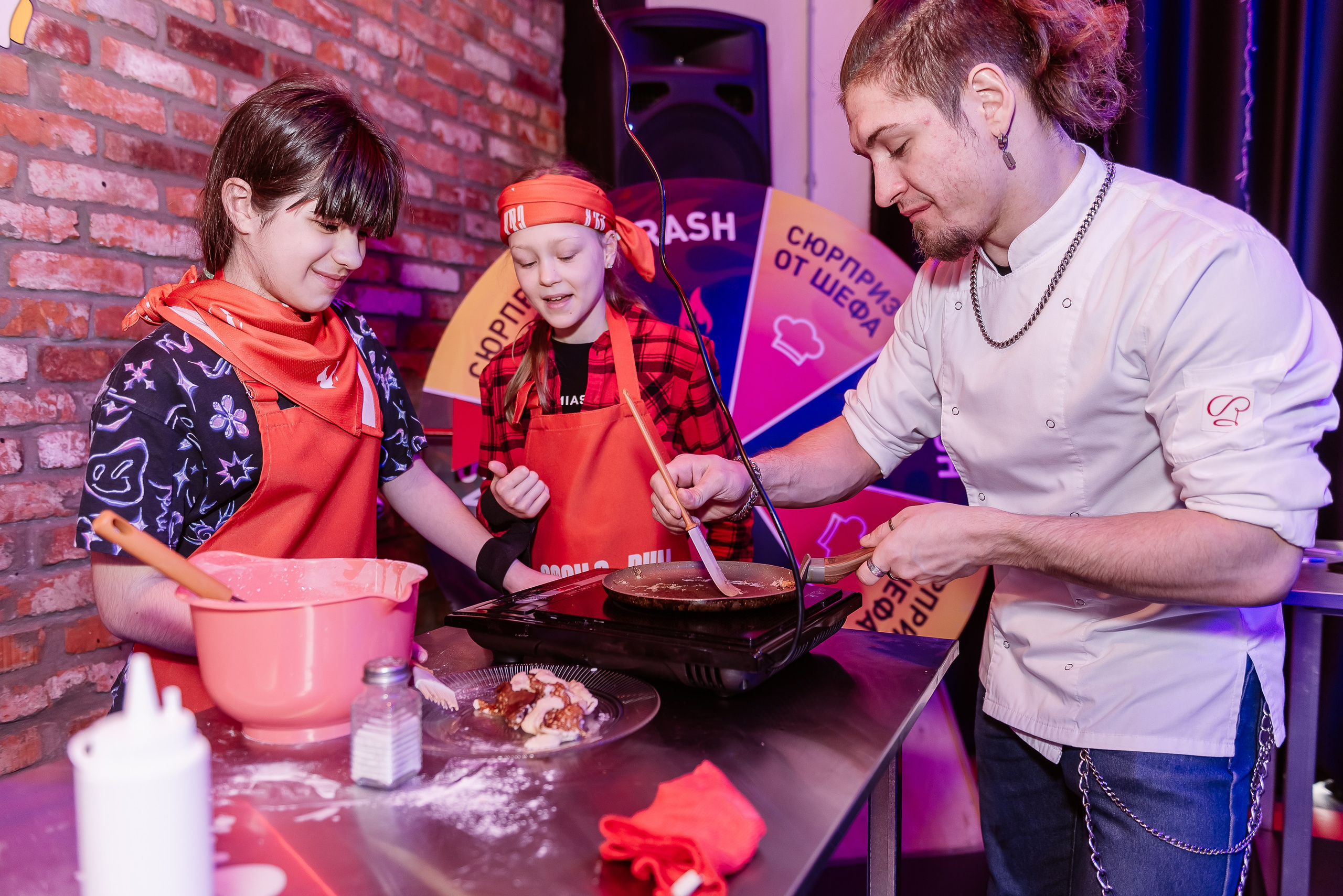 Cook & Run, шоу с готовкой. Детский фотограф, семейный фотограф и репортажи в Кемерово