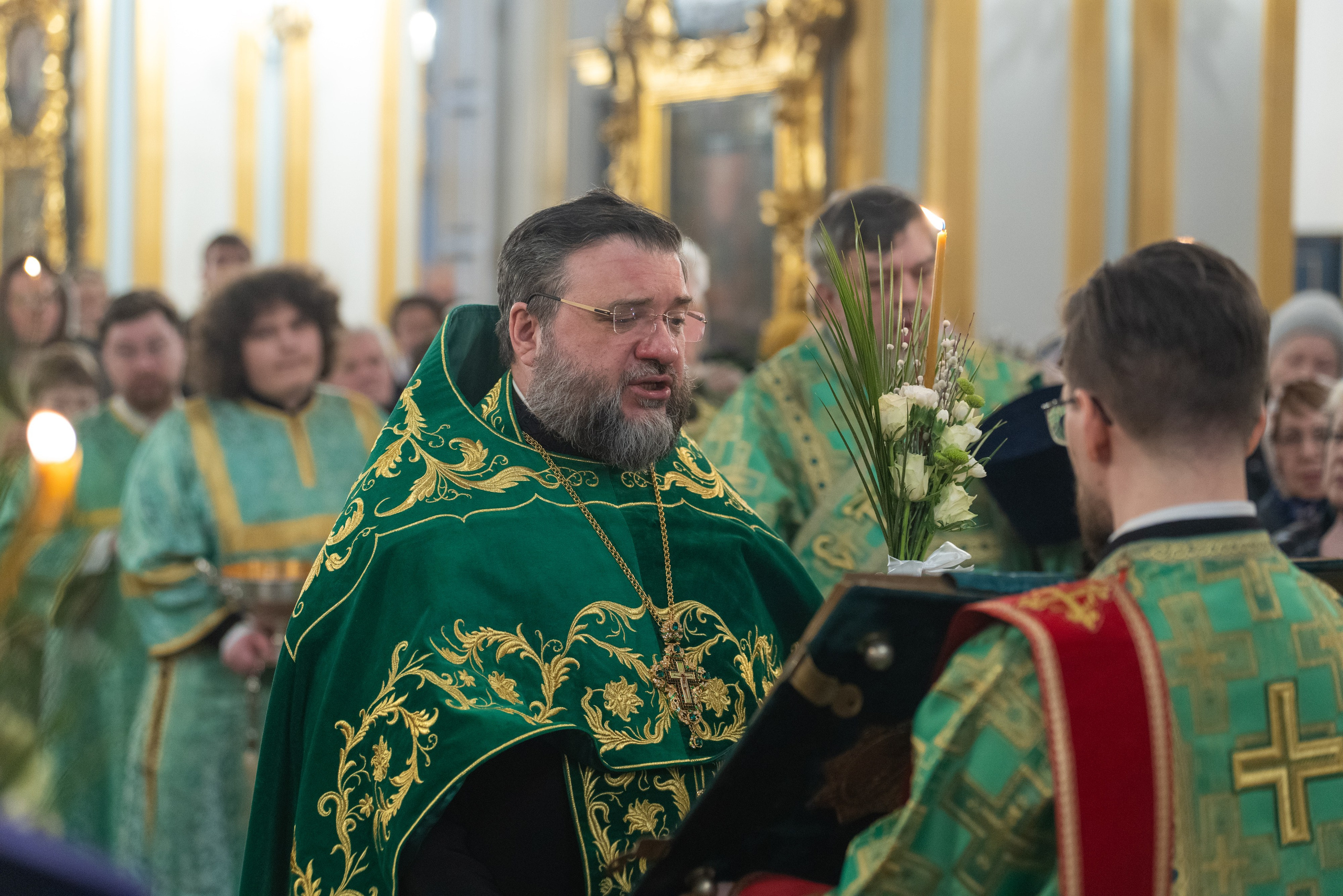 Суббота 6-й седмицы, ваий. Лазарева суббота. Воскрешение прав. Лазаря. НИКОЛО-БОГОЯВЛЕНСКИЙ МОРСКОЙ СОБОР