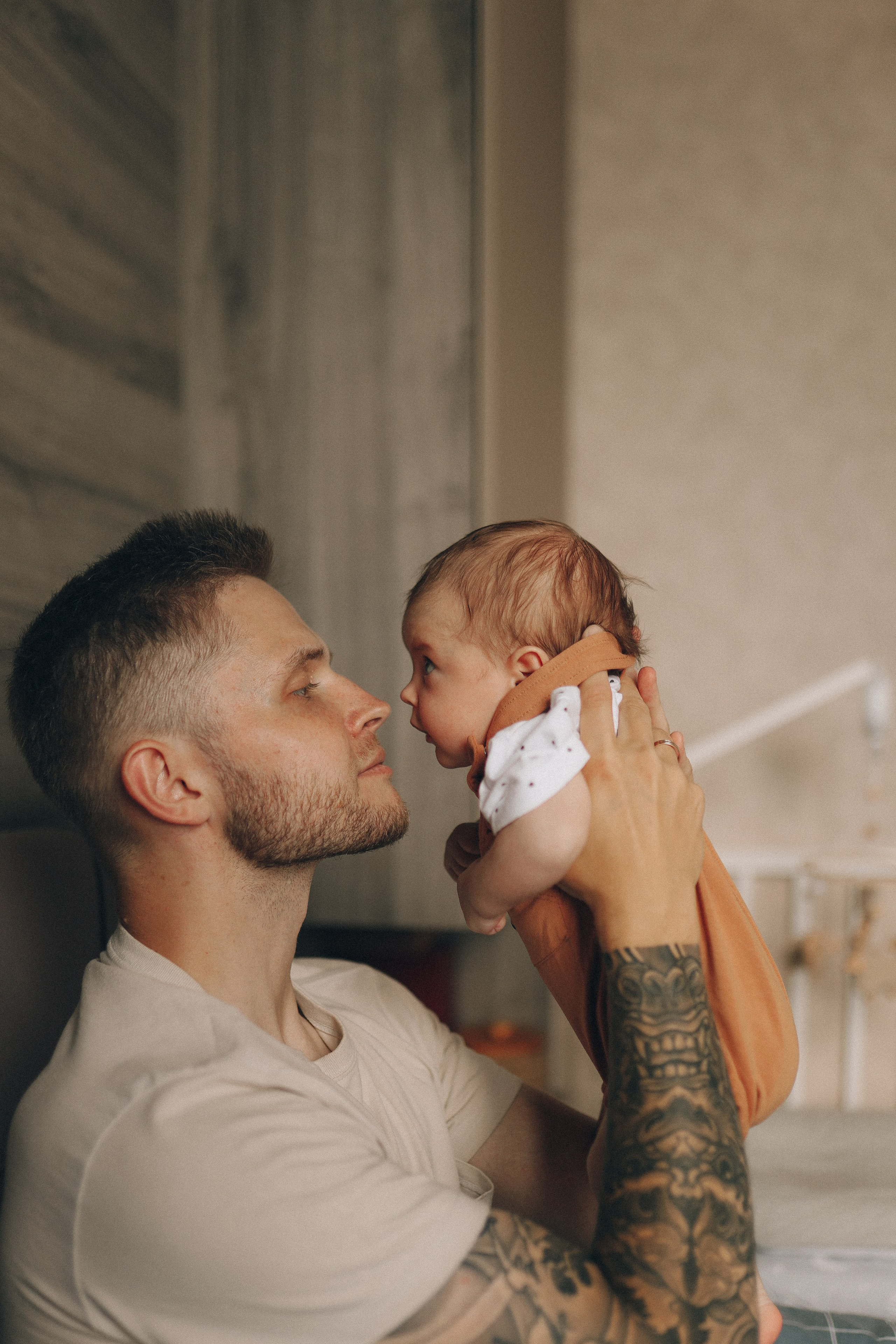 Домашняя фотосессия с малышом. Семейный фотограф Екатеринбург Черепанова Олеся