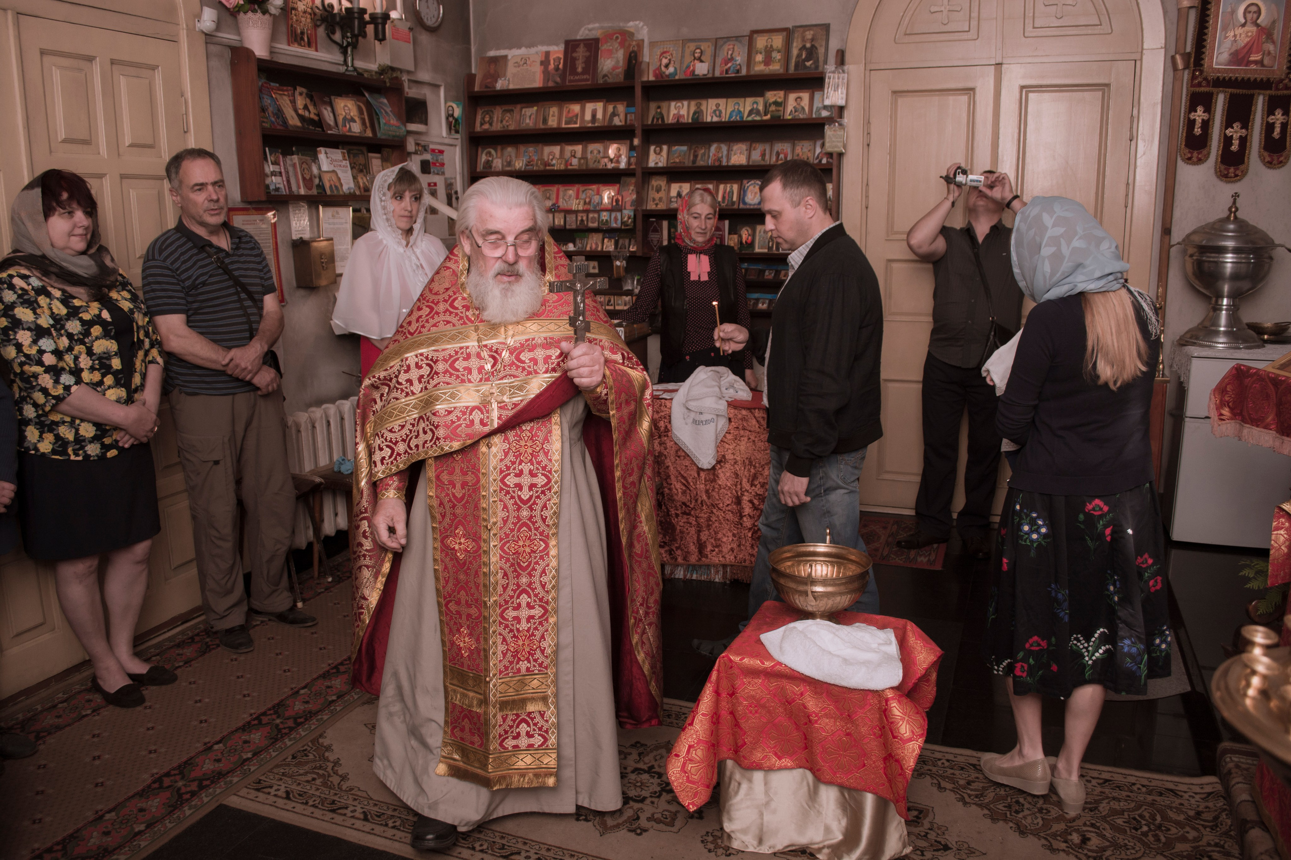 Крещение Никиты в храме Михаила Тверского г. Тверь. Фотограф Евгений Егоров