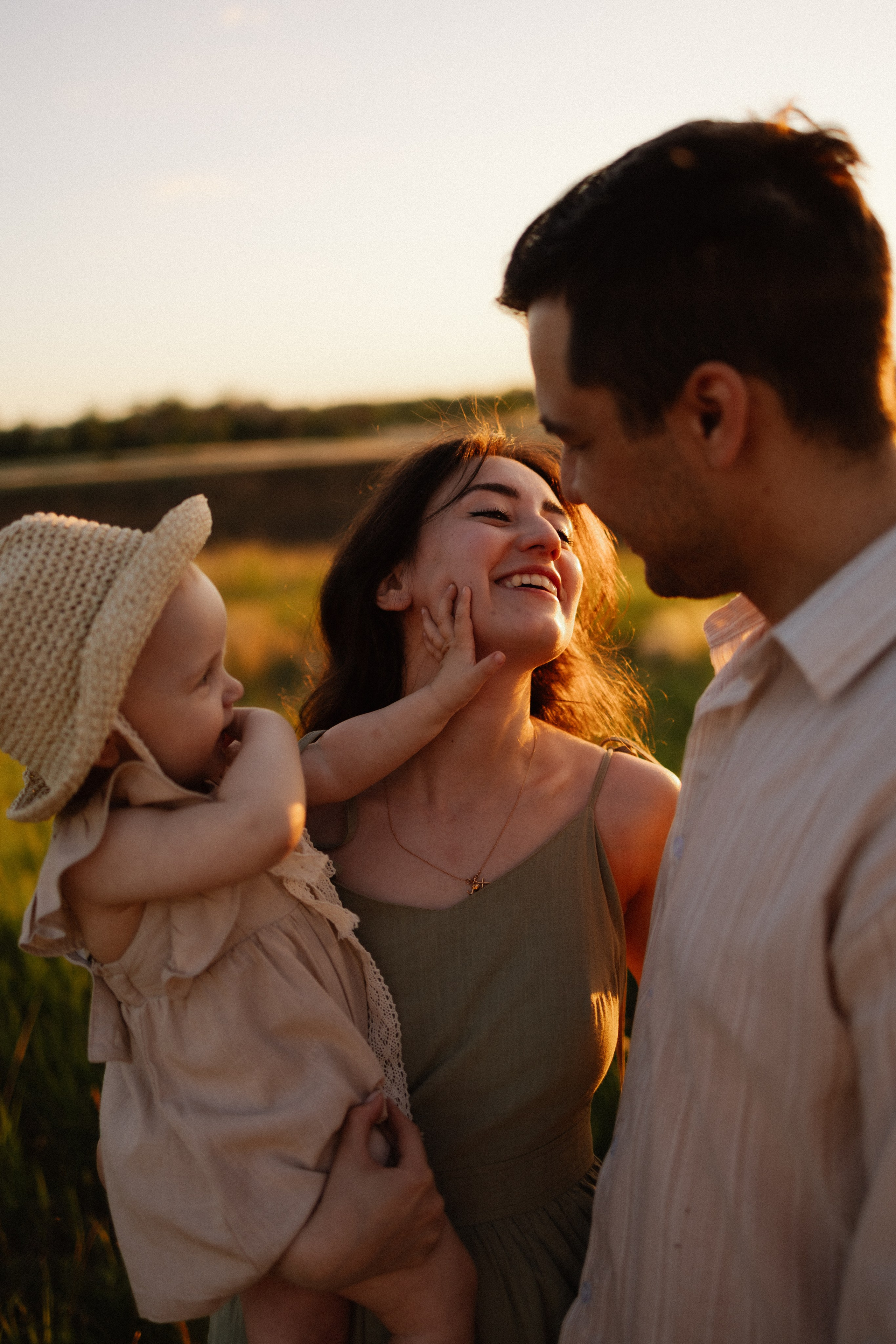 На закате солнца. Свадебный и семейный фотограф Волгоград Наталья Алексеева