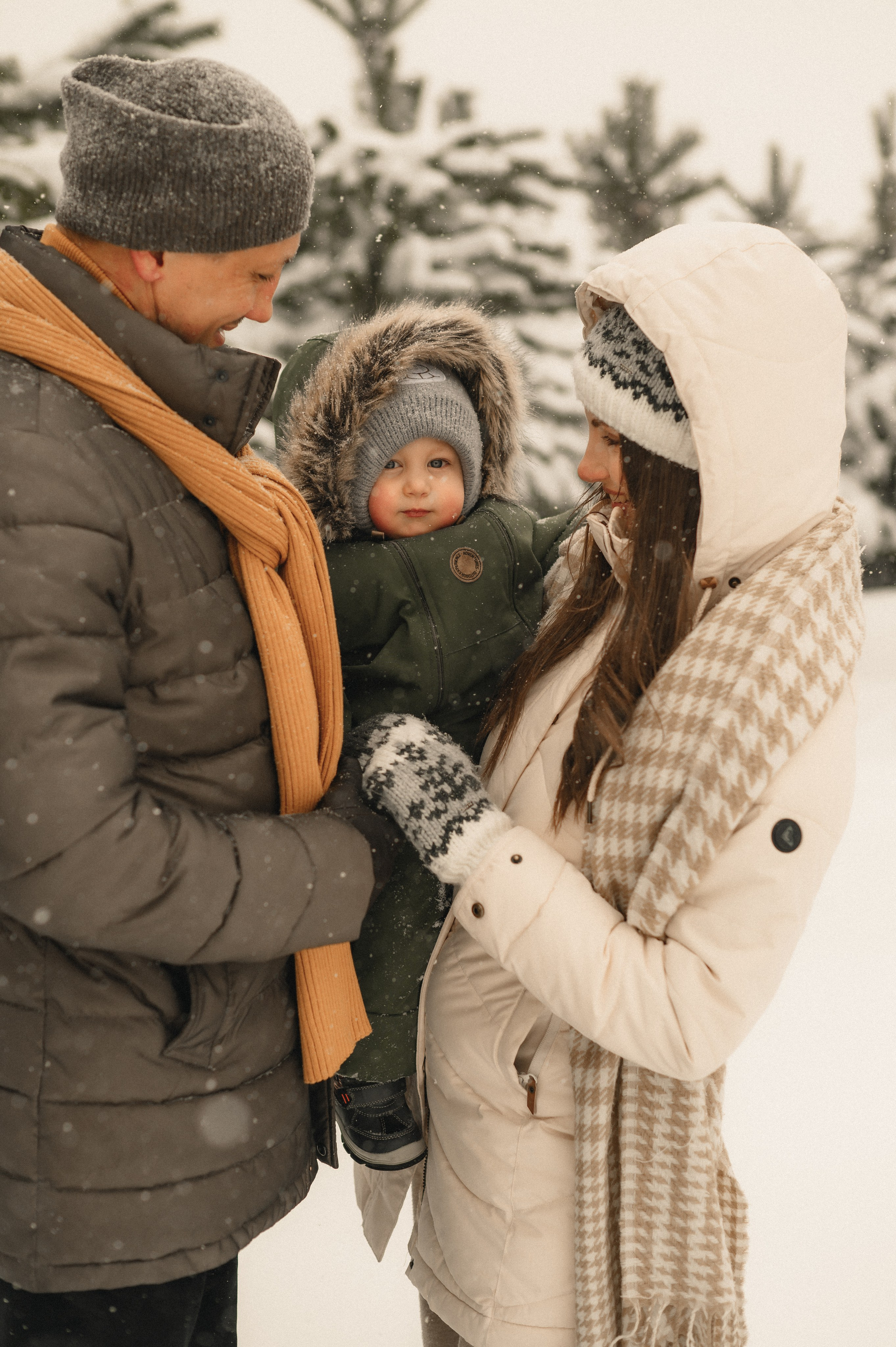 Прогулка в снегопад. Семейный фотограф в г. Ставрополь, Сорокина Мария