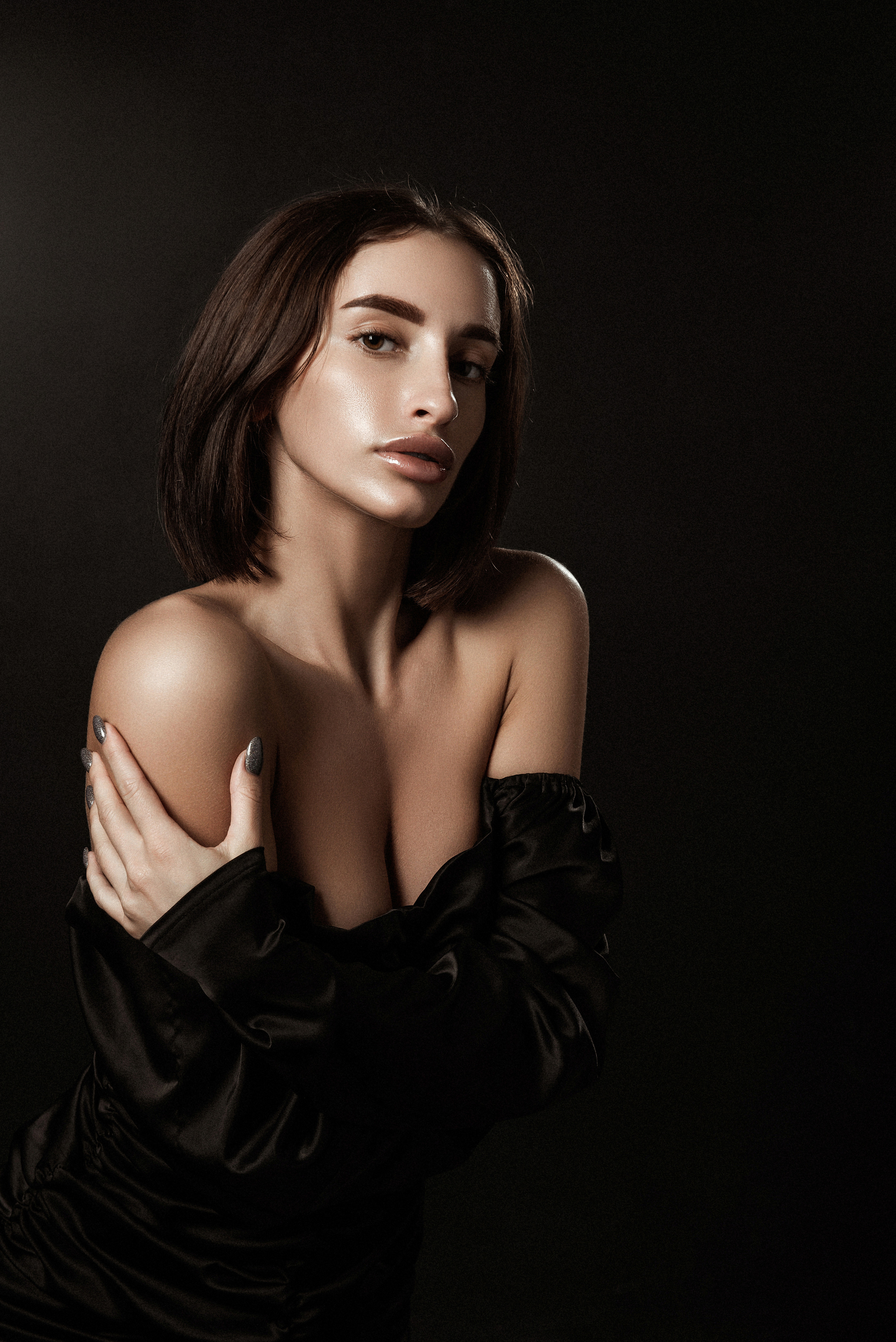 Красивый студийный портрет 