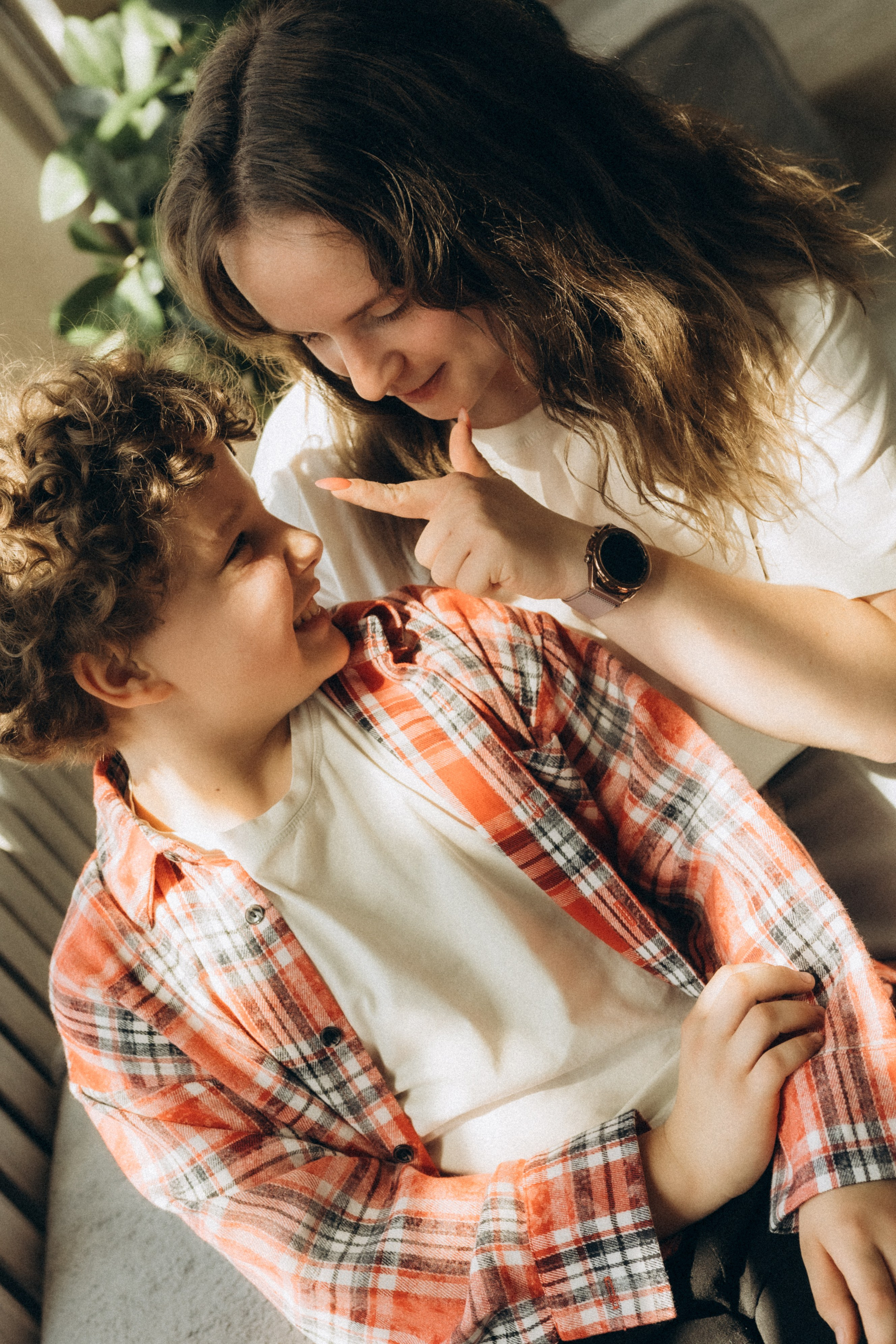 Ильнара и сыновья. Гаврилова Настя семейный фотограф lifestyle в Москве