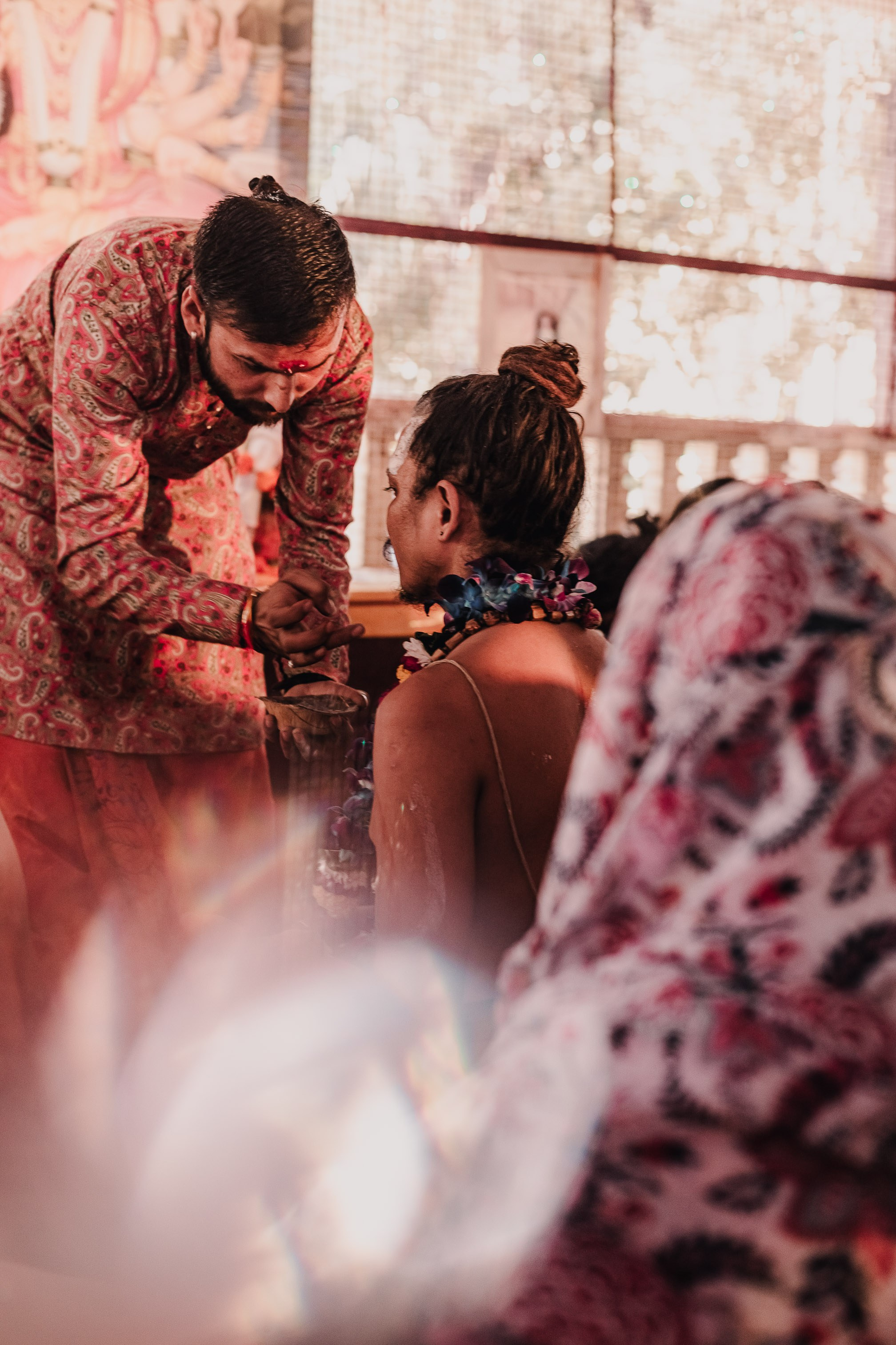 Navaratri yajna at Devraha Baba Ji ashram. Мариам Багдасарян