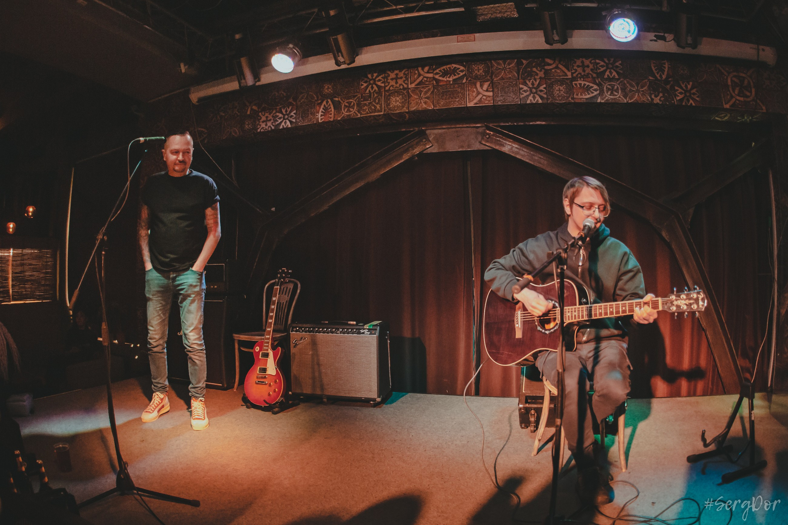 Андрей Грейчайник, Лёва Сазонов, Dругой Ветер, The Place, Санкт-Петербург, СПб, Акустика, Денис Дёмкин, ДМЦ, Дороги Меняют Цвет, 19.01.2024, SergDor, 19 января 2024 года, #SergDor