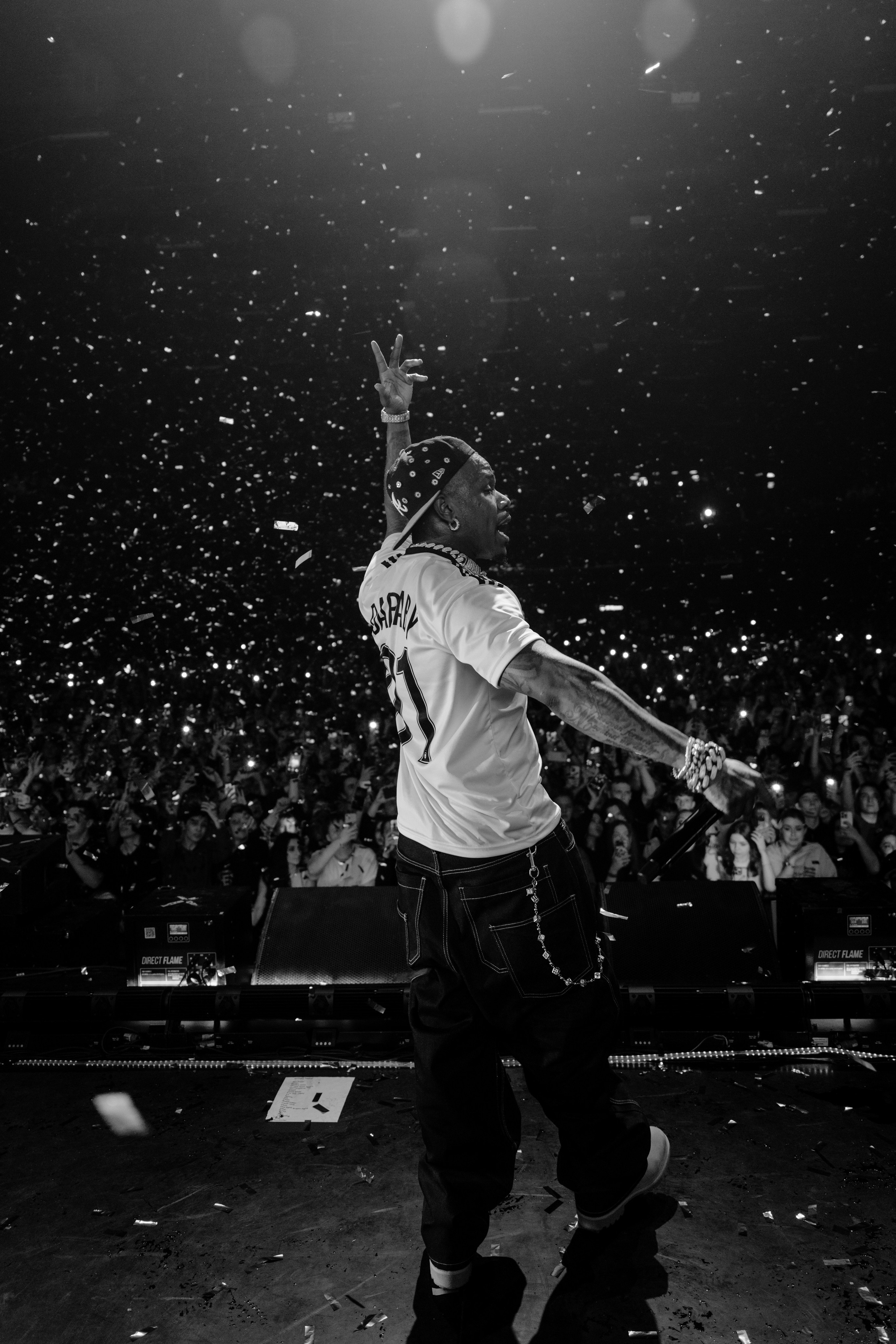 DaBaby в Москве в VK STADIUM. Репортажный фотограф Москва Сергей Дружинин