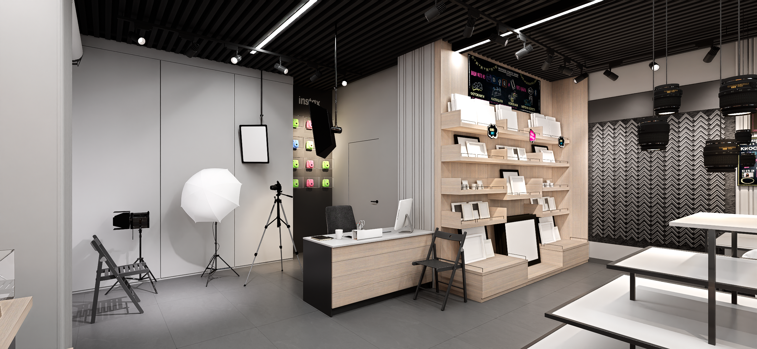 Проекты коммерческих интерьеров. VIDVILLS