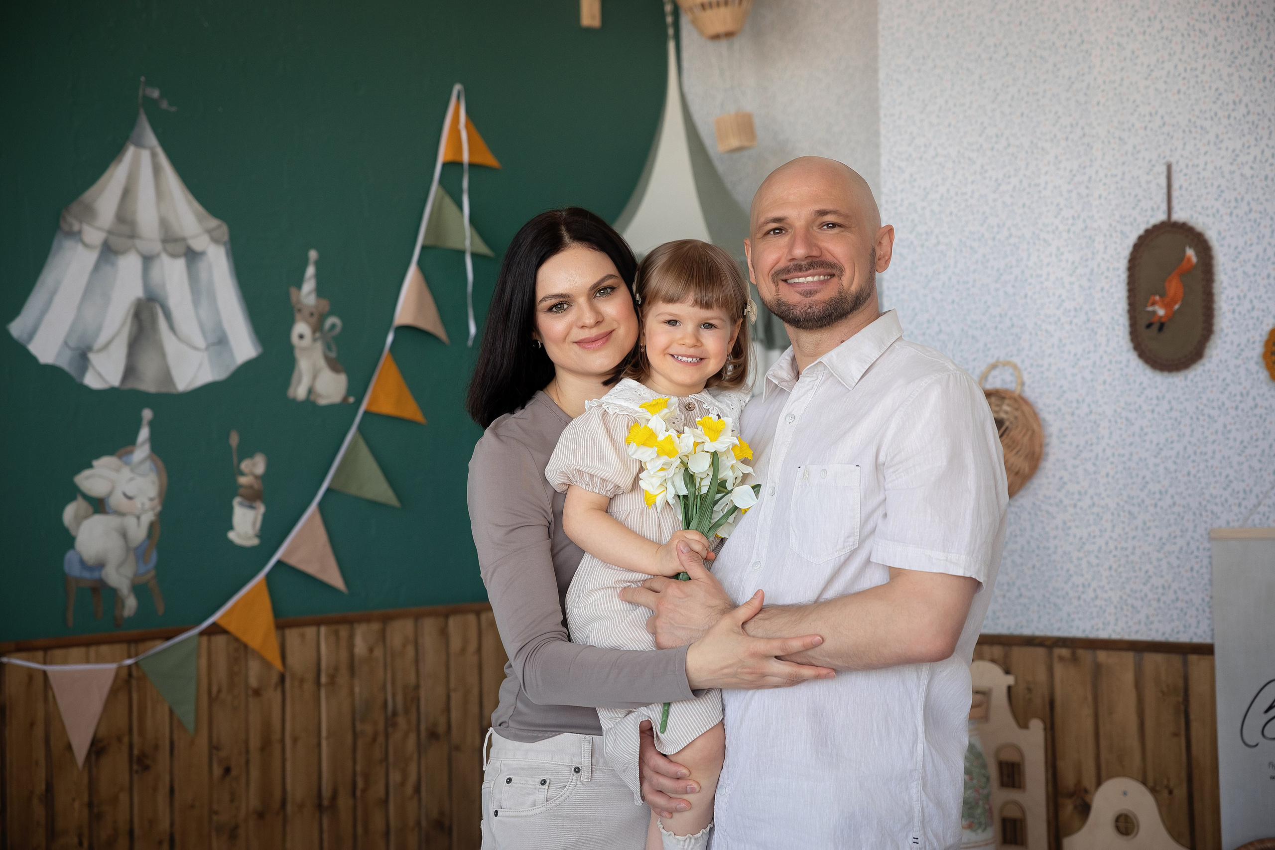 Агата 3 годика. Фотограф на крещение и венчание