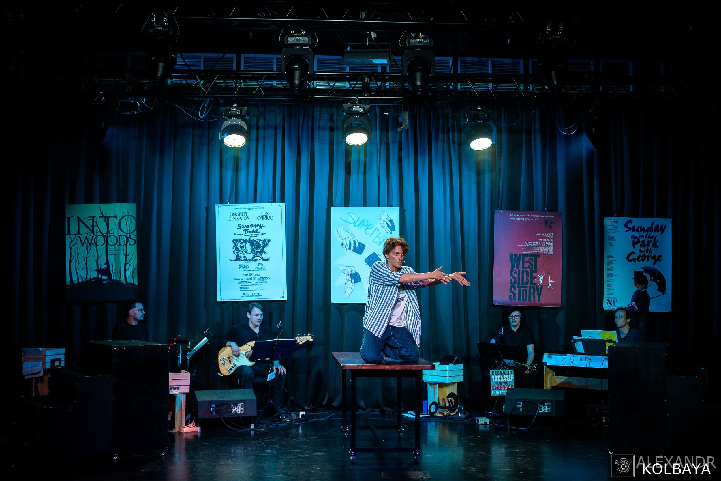 Мюзикл Тик-Так. Концертный и театральный репортажный фотограф в Москве Александр Колбая