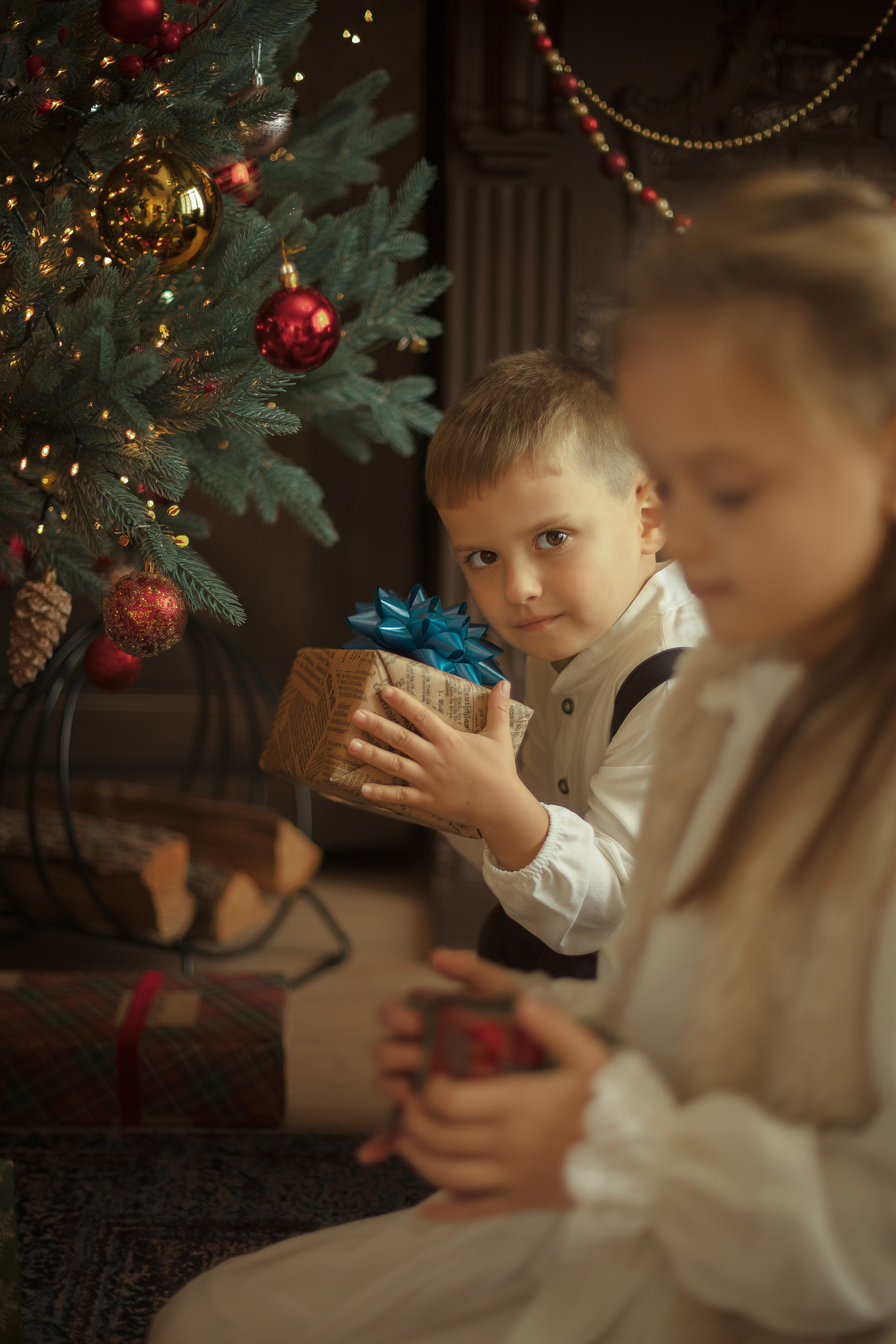 Новогоднее утро. Семейный и детский фотограф в Крыму Екатерина Швец