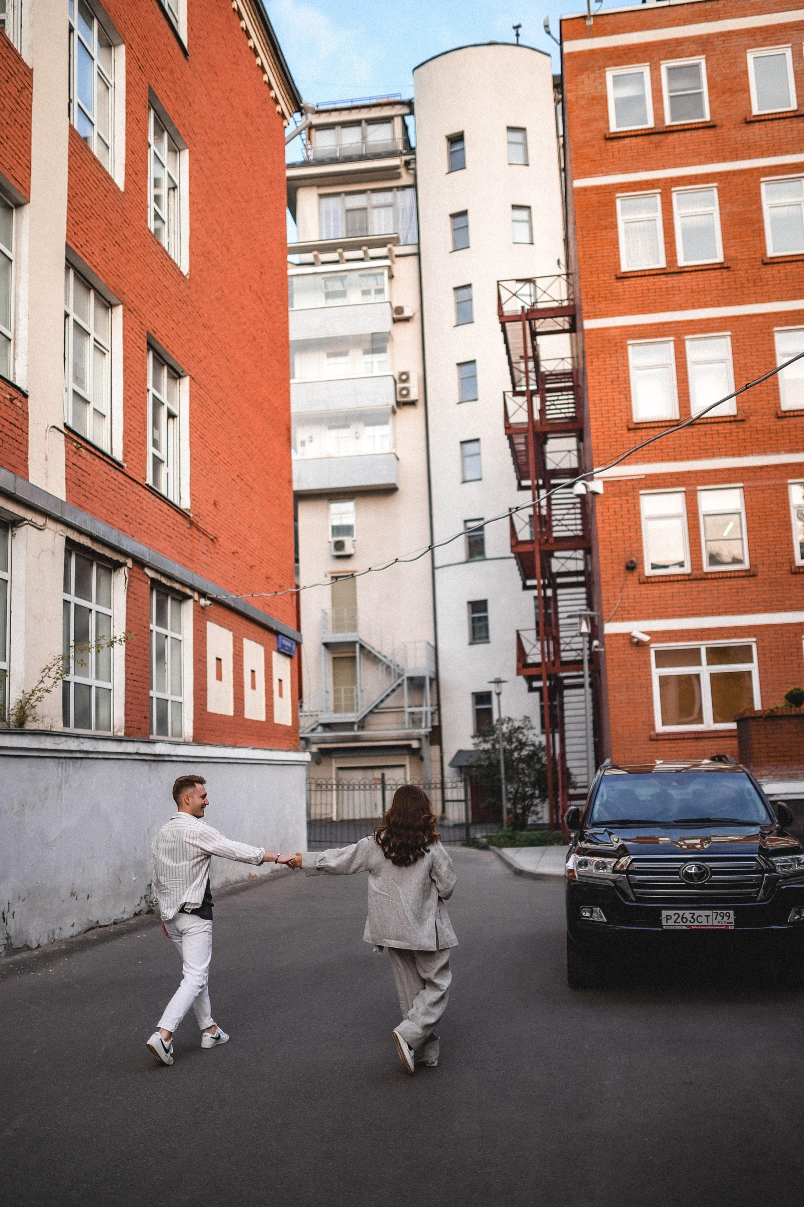 Прогулка по городу. Семейный и свадебный lifestyle-фотограф в Москве Мария Петрова