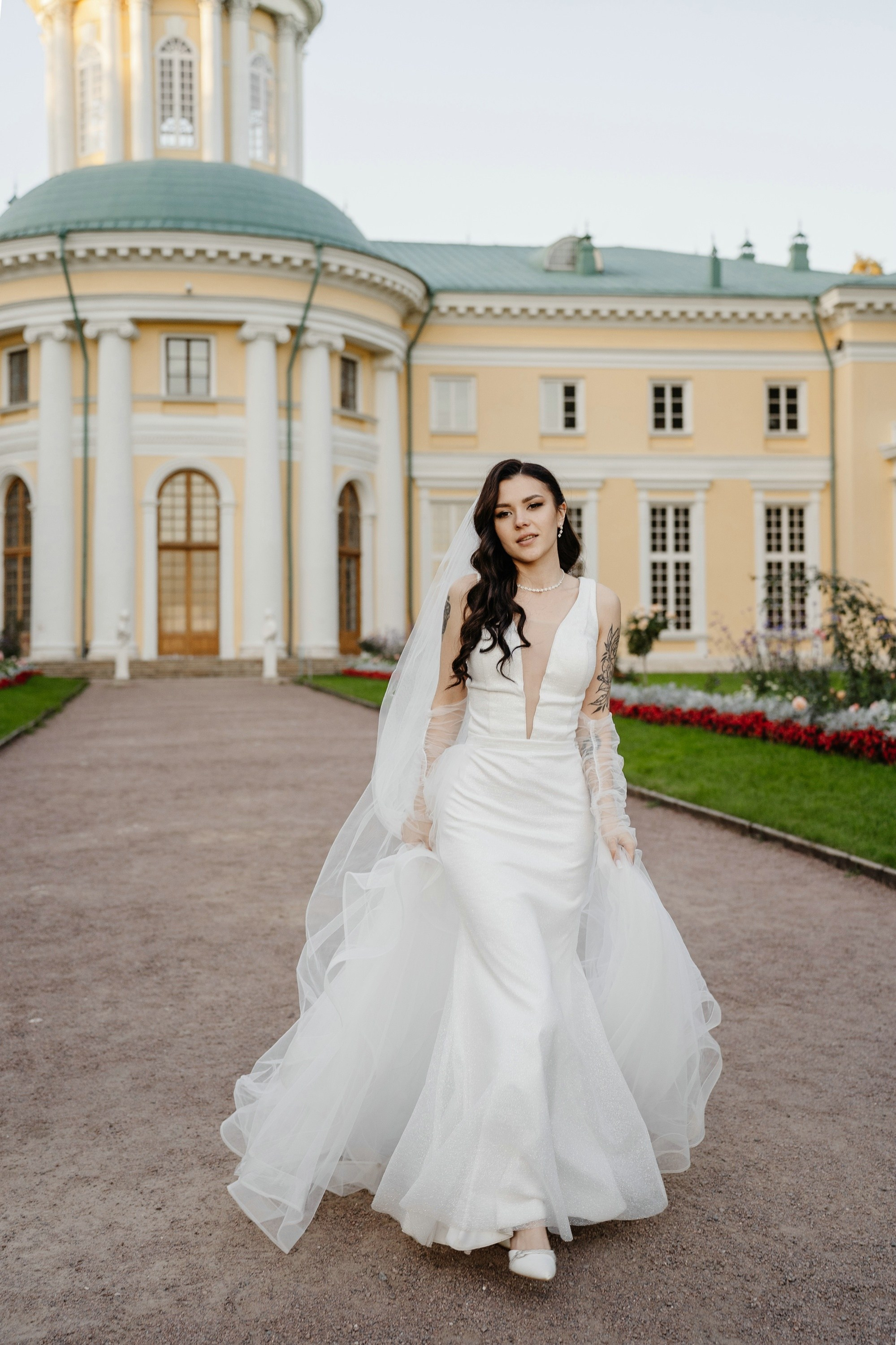 Свадьба в усадьбе Архангельское. Свадебный и семейный фотограф в Москве Светлана Зоткина