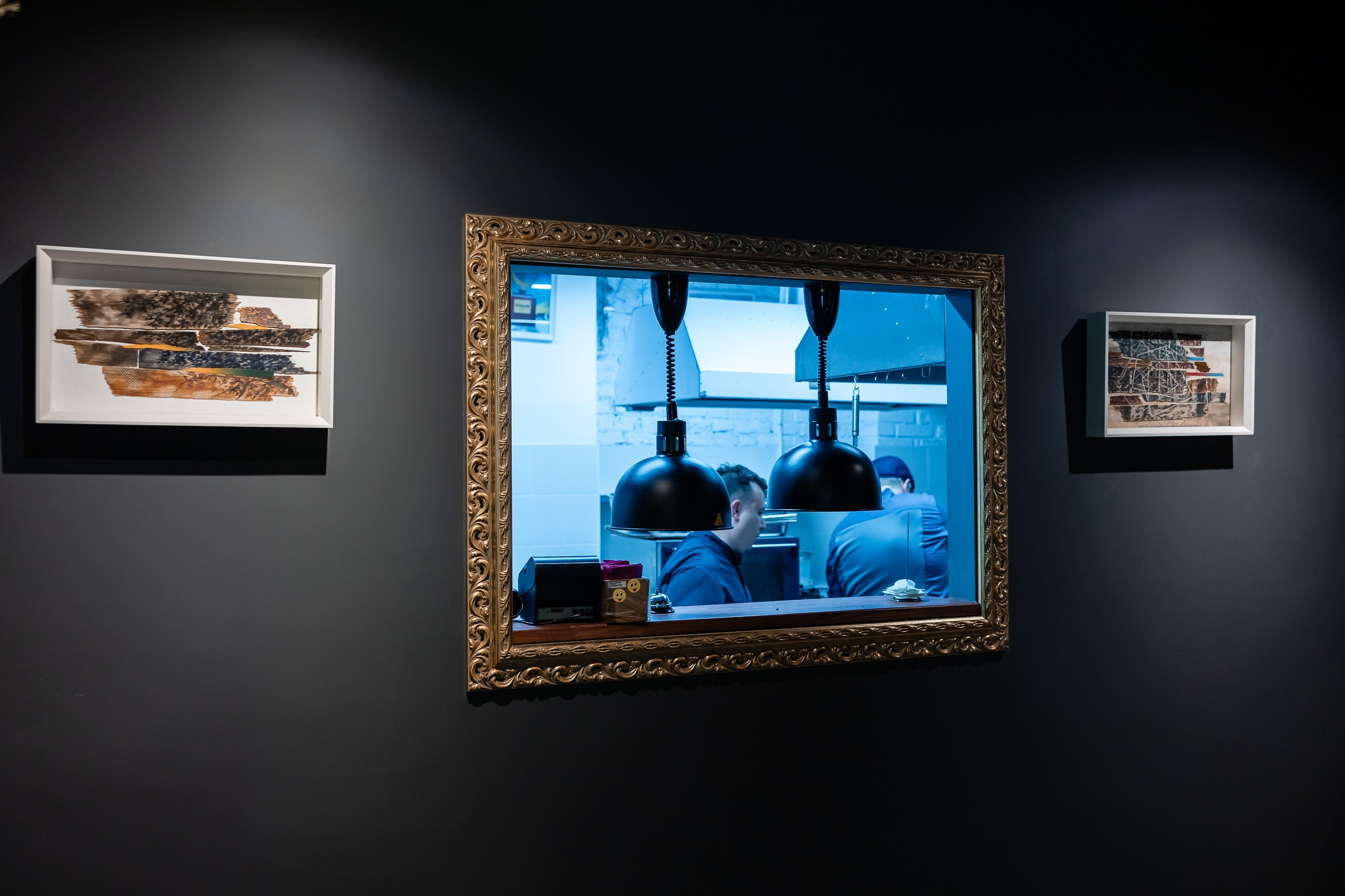 Выставка работ Дениса Шевчука в ресторане Attolini. Фотограф в Санкт-Петербурге — Сергей Петров