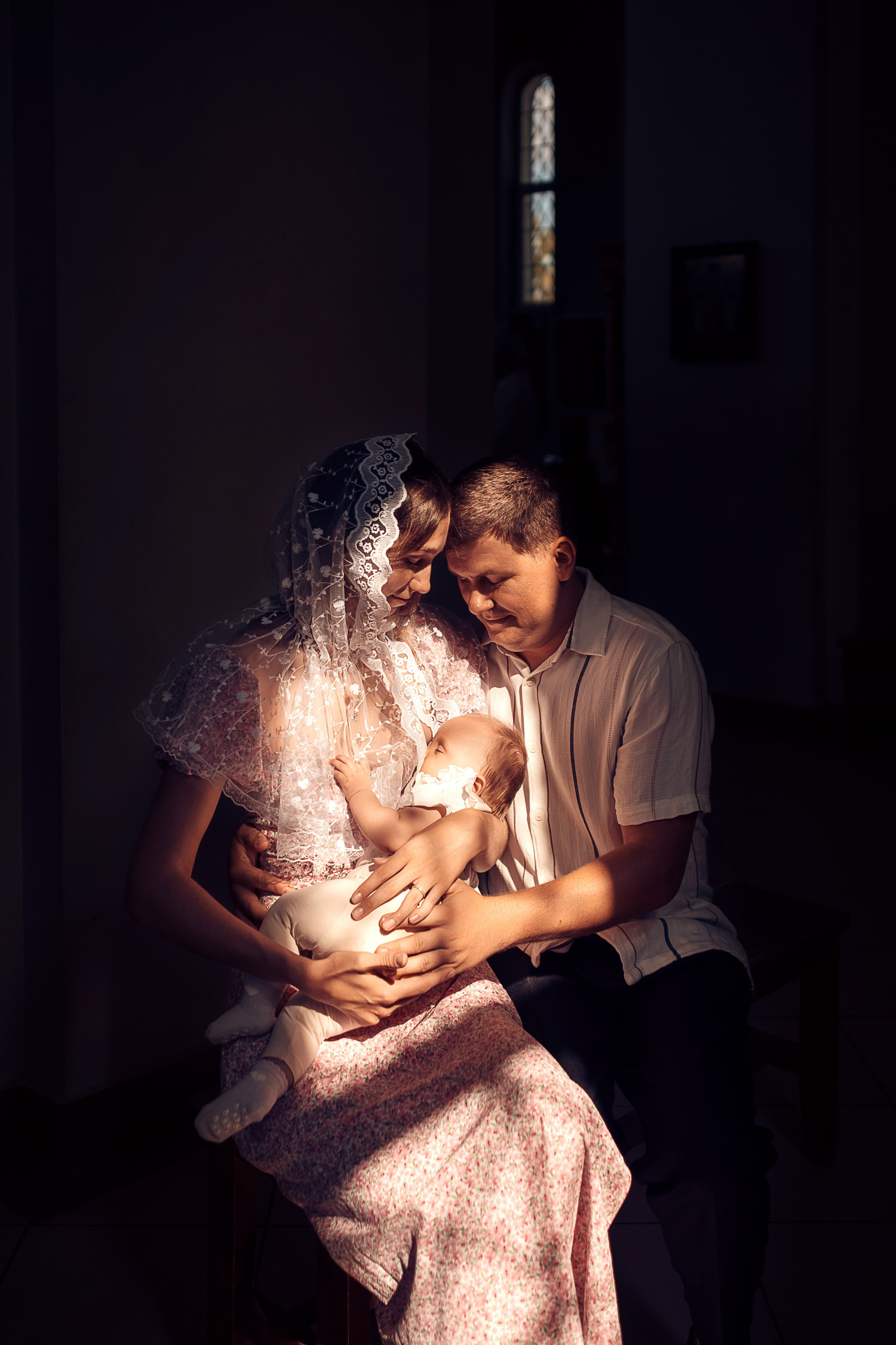 Таинство Крещения Амелии. Храм Георгия Победоносца. Главная