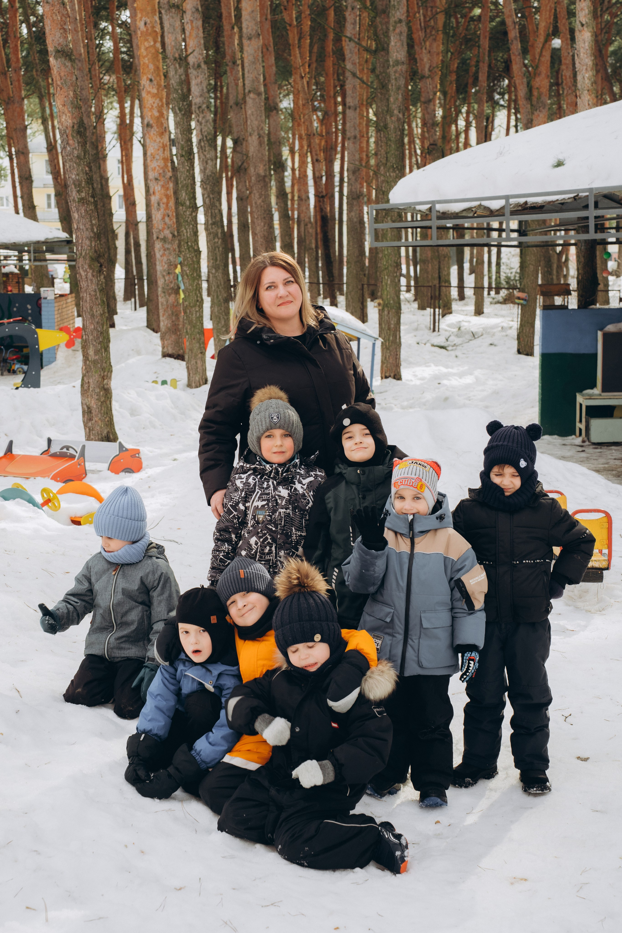 Репортаж в саду. Семейный фотограф • Домашние съемки в Нижнем Новгороде