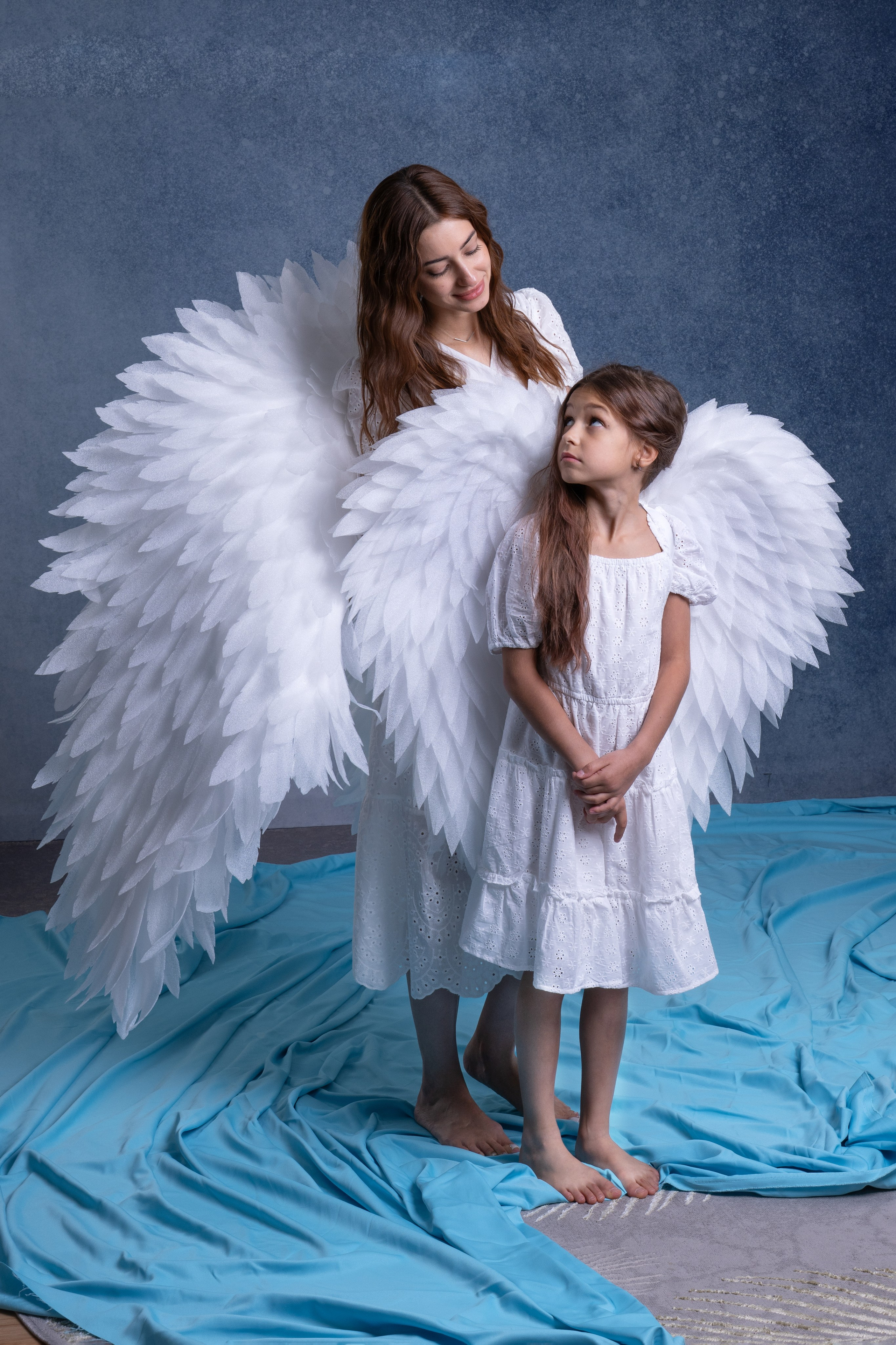 Ангельская сьемка (мама-дочь). Главная