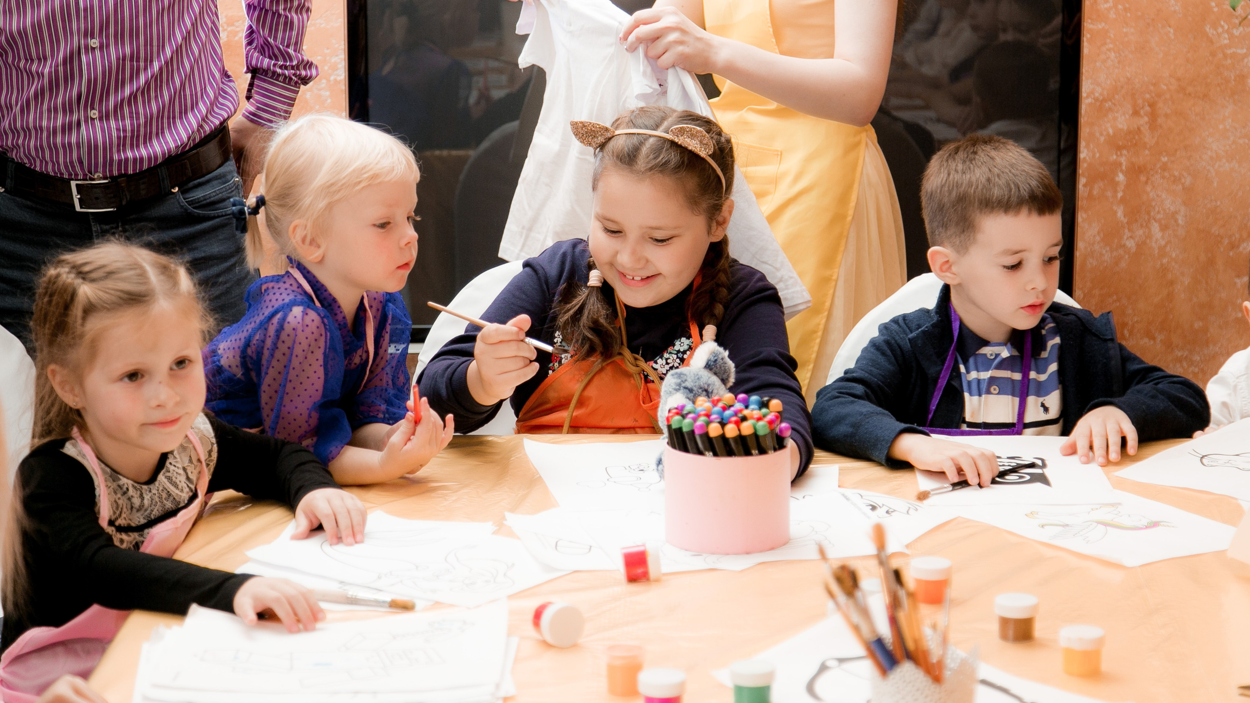 Фотосъемка детского Дня рождения Анечки. Репортажный фотограф Борис Геер