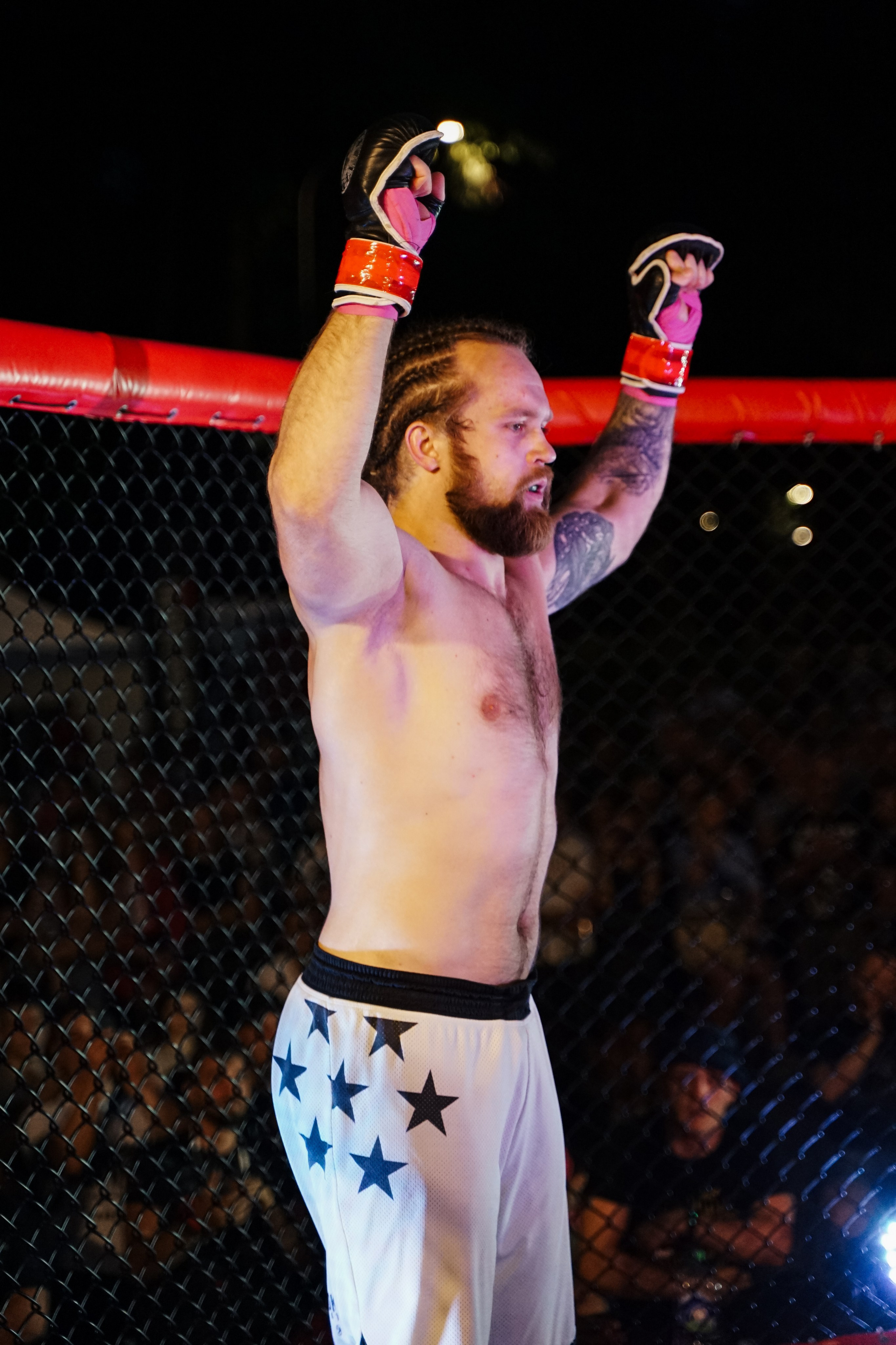 Вечер боев в ЦПКиО. Фотограф Надежда Погребняк | Рязань | Москва