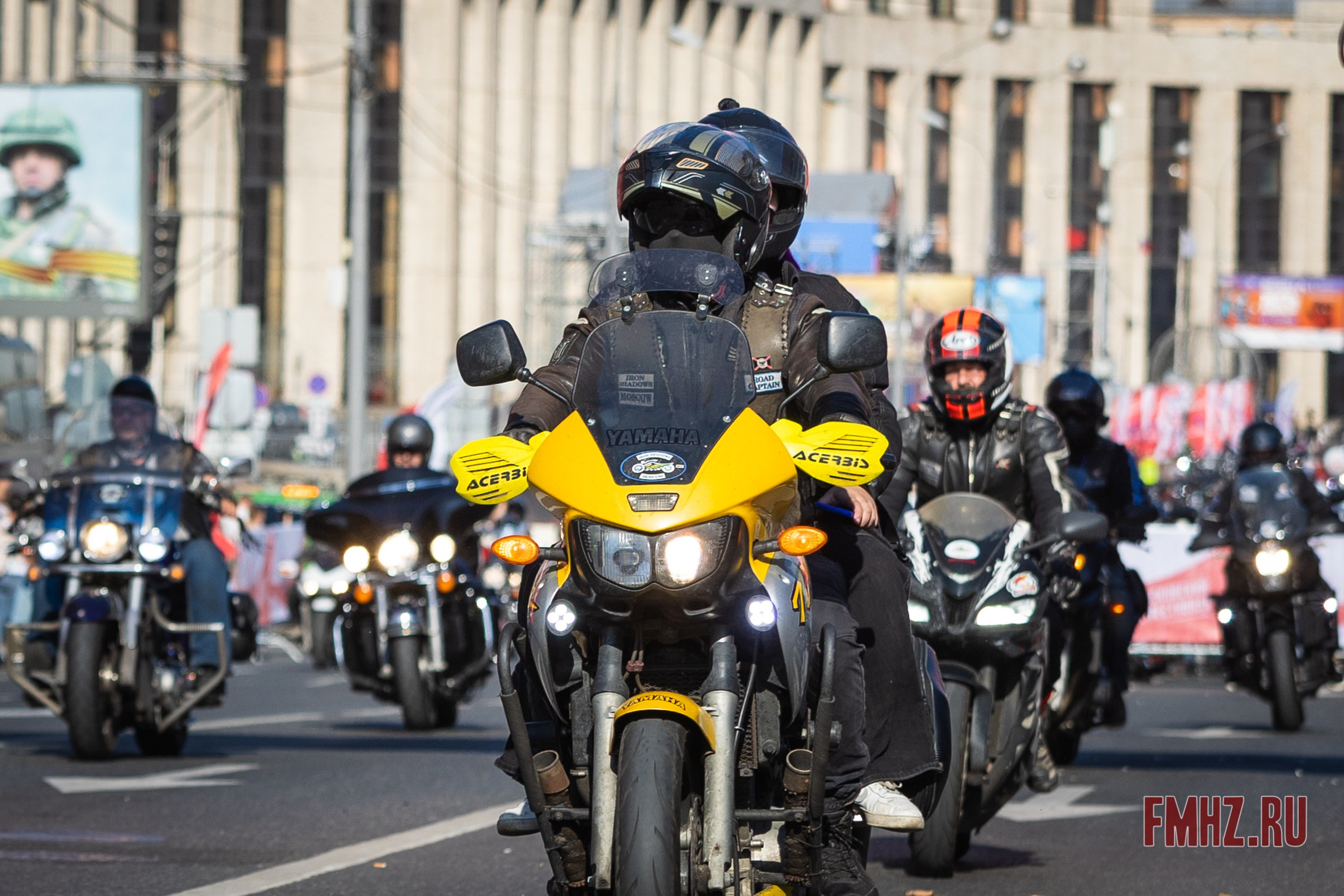 Закрытие Мотосезона 2023 на проспекте Академика Сахарова. Фотограф Владимир Охрименко