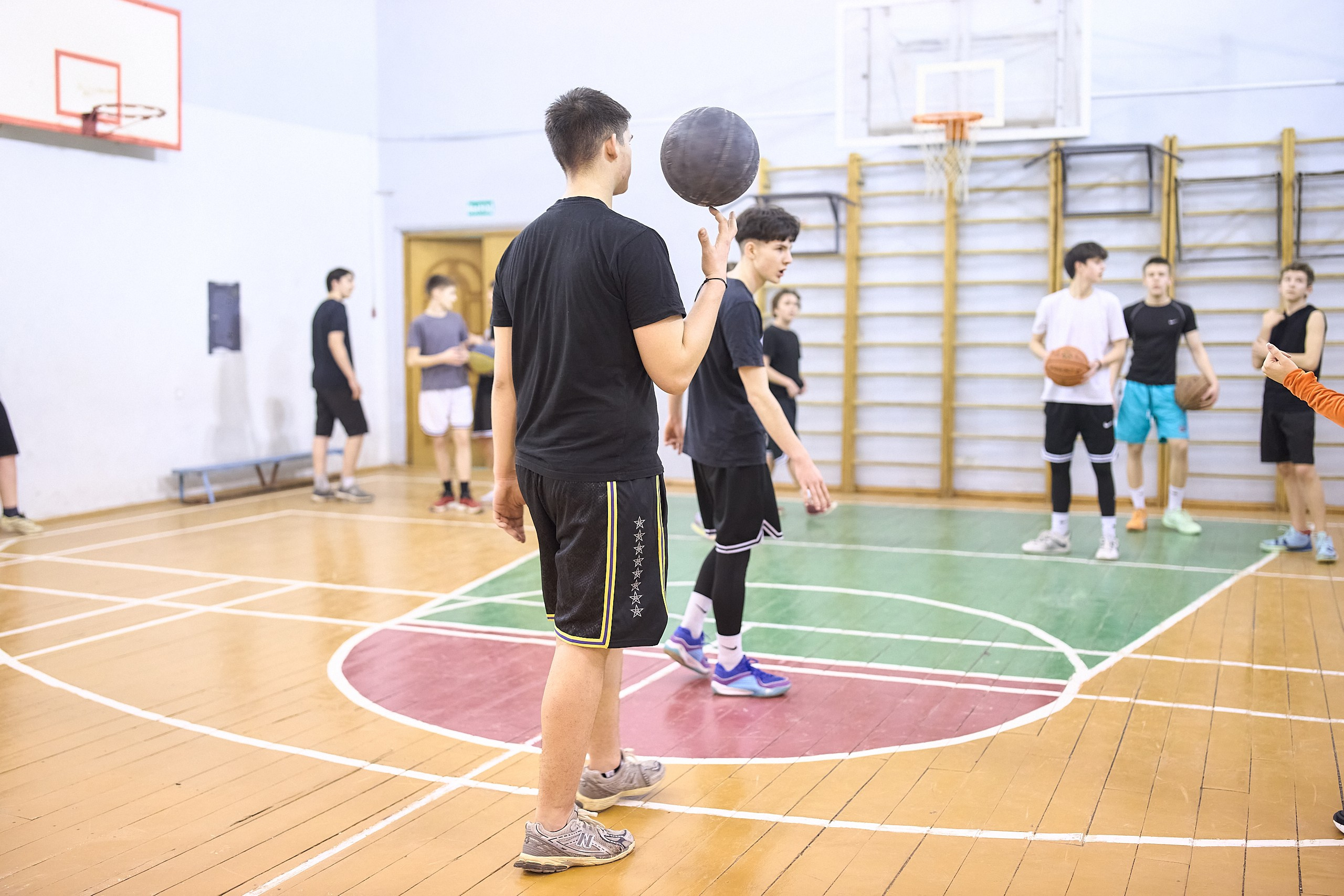 Тренировка по Баскетболу, Калуга. Фотограф Игорь Михайлов
