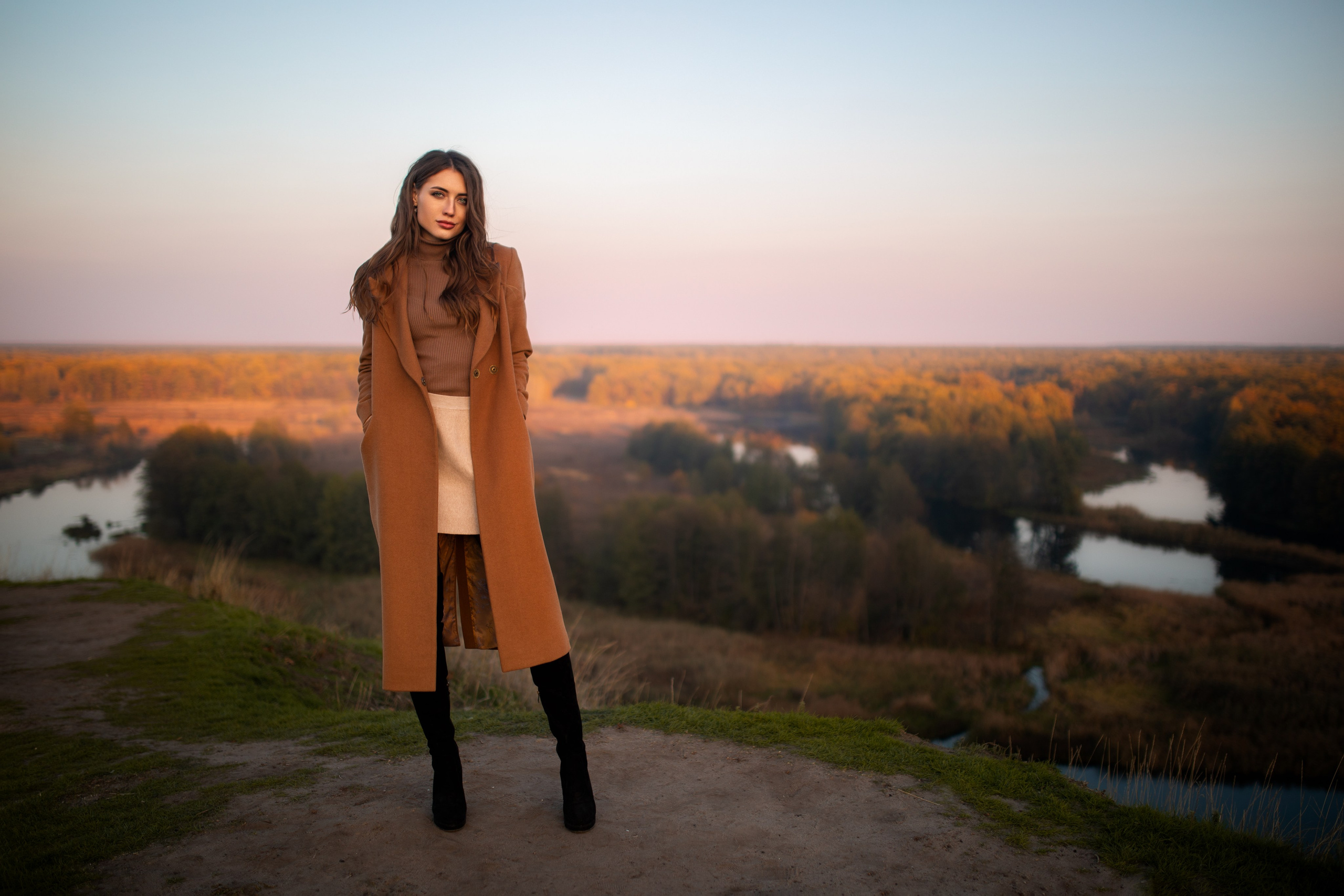 Осенняя съемка с Анастасией на природе в формате для «себя»