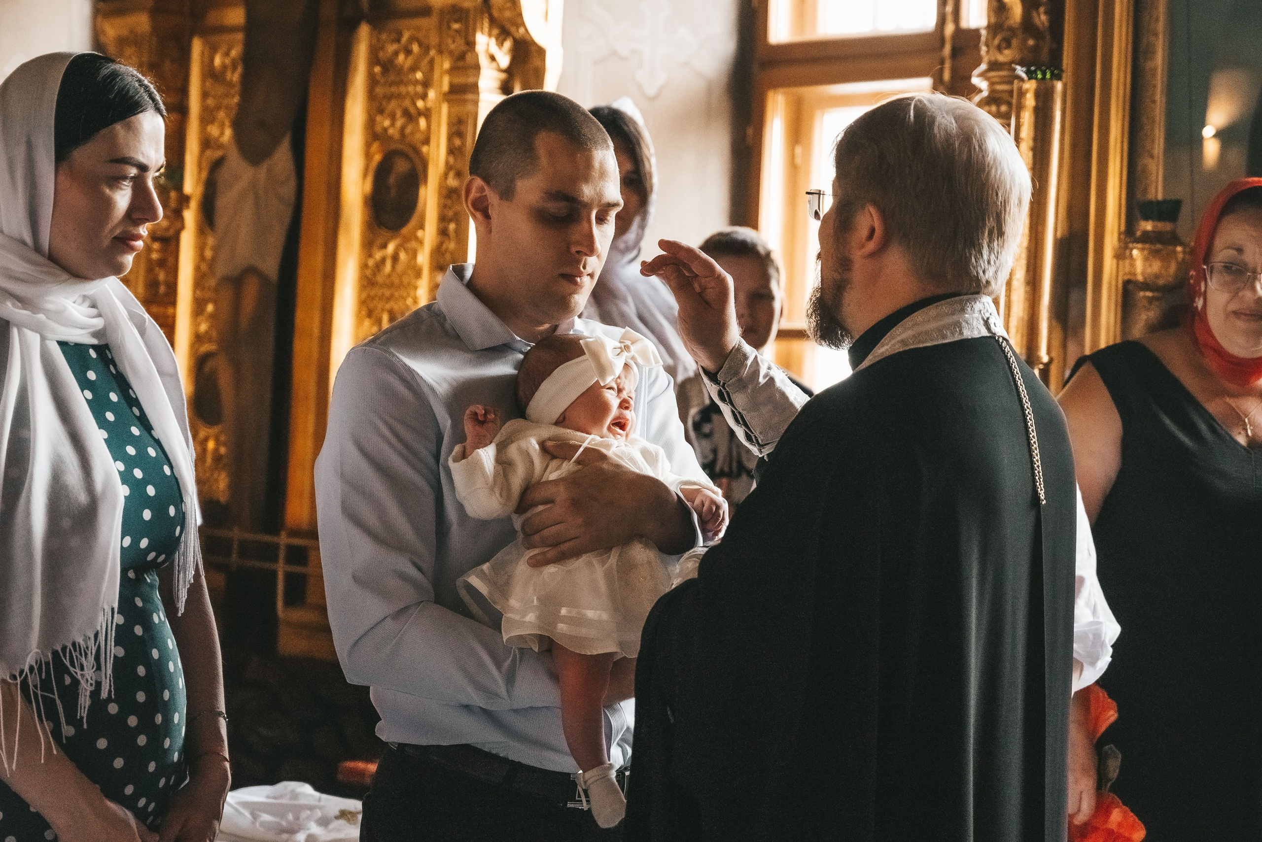 Таинство крещения Арины. Свадебный и семейный фотограф Юлия Чернобай | Подольск, Москва, Московская область