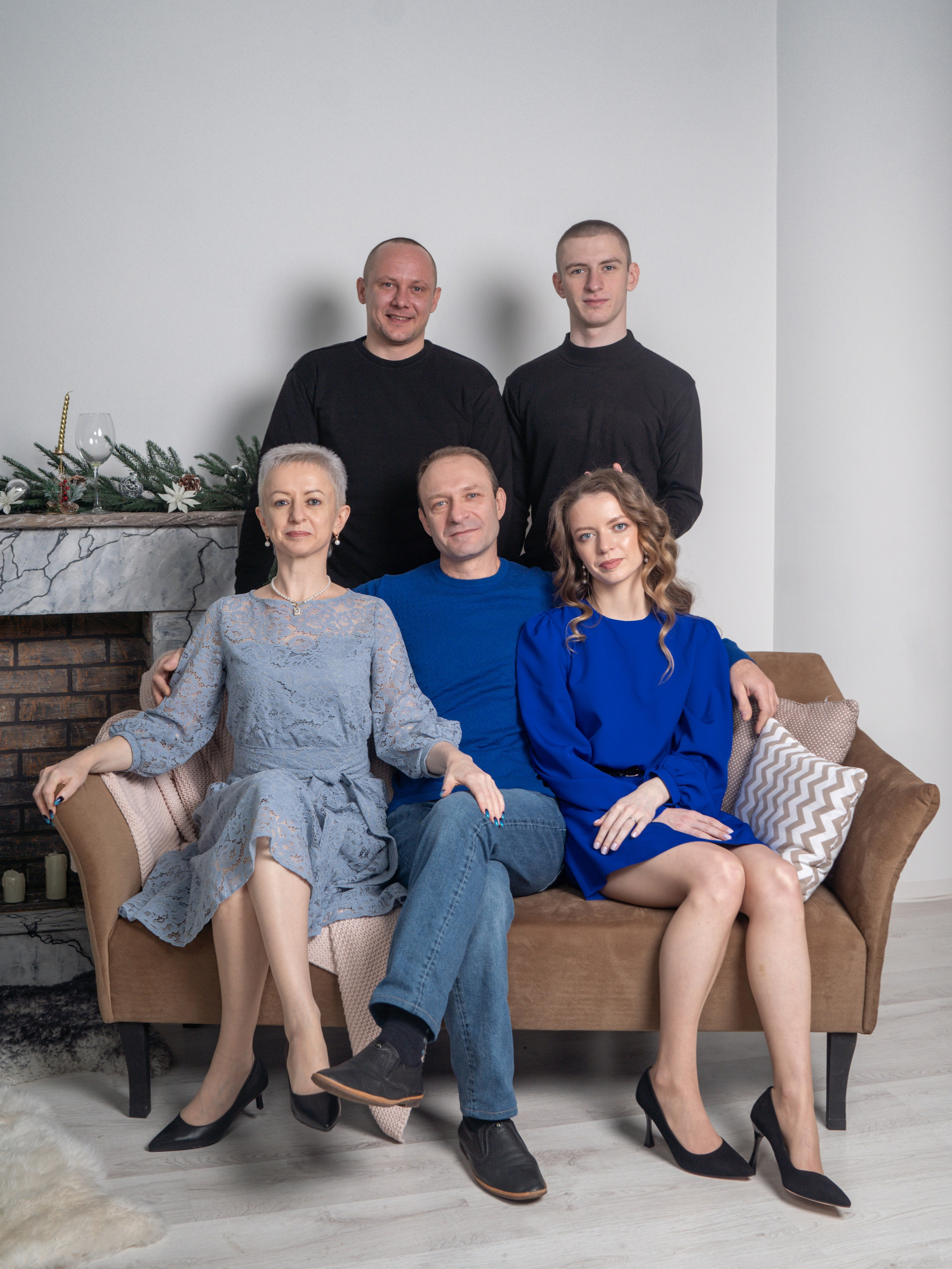 Семья. Фотограф Зинаида Евдокимова