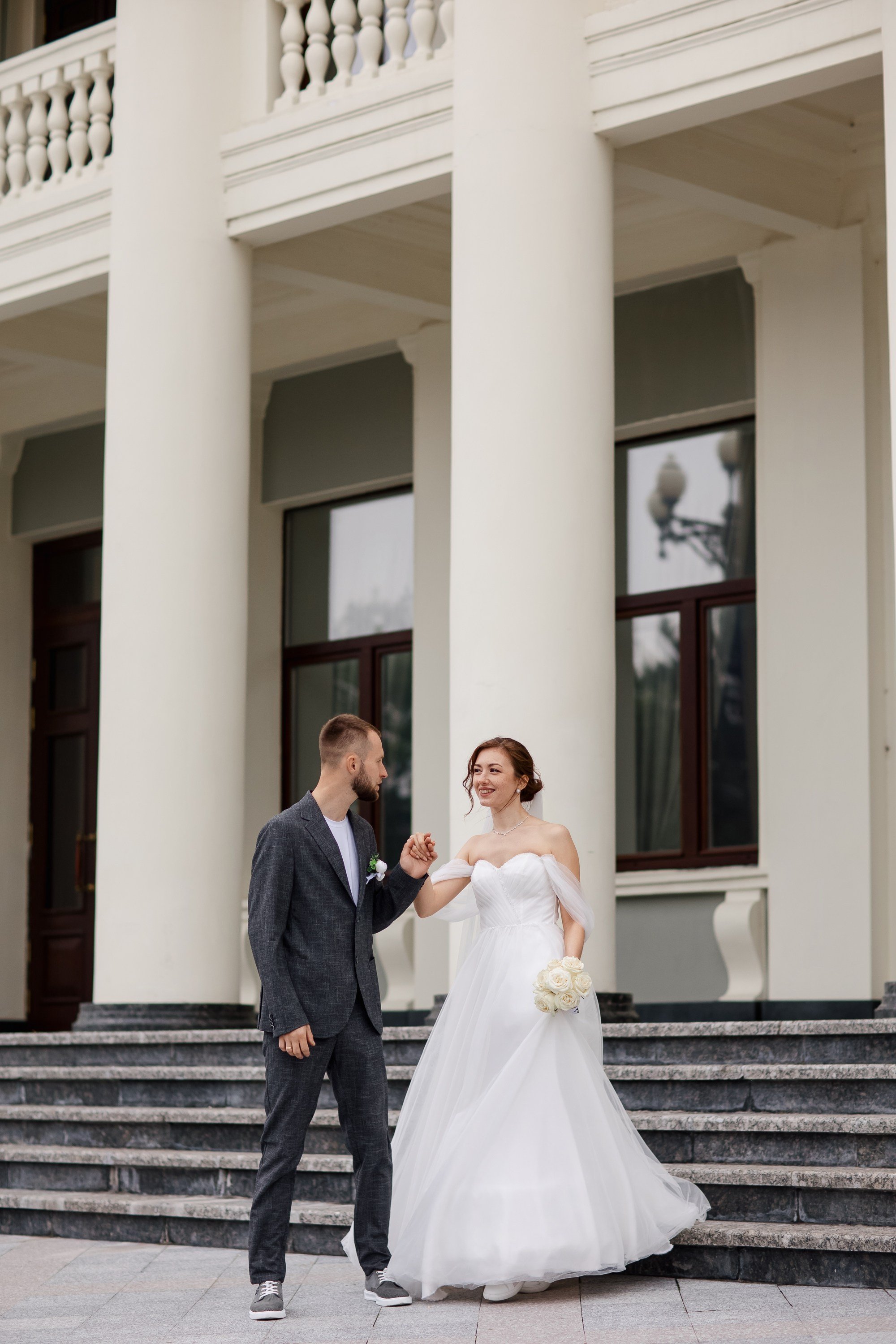 Константин и Антонина. Набережная.Дом Офицеров. Свадебный фотограф в Хабаровске