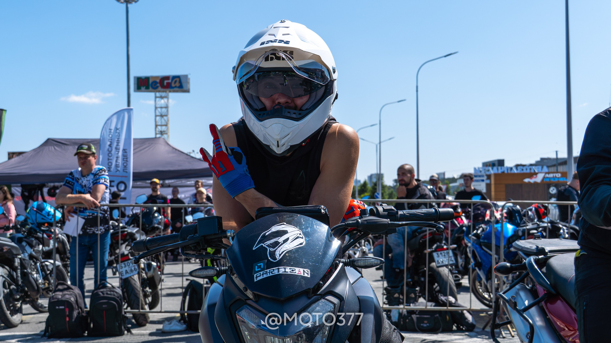 Motogymkhana CUP 1 Ekat 2025. Moto377