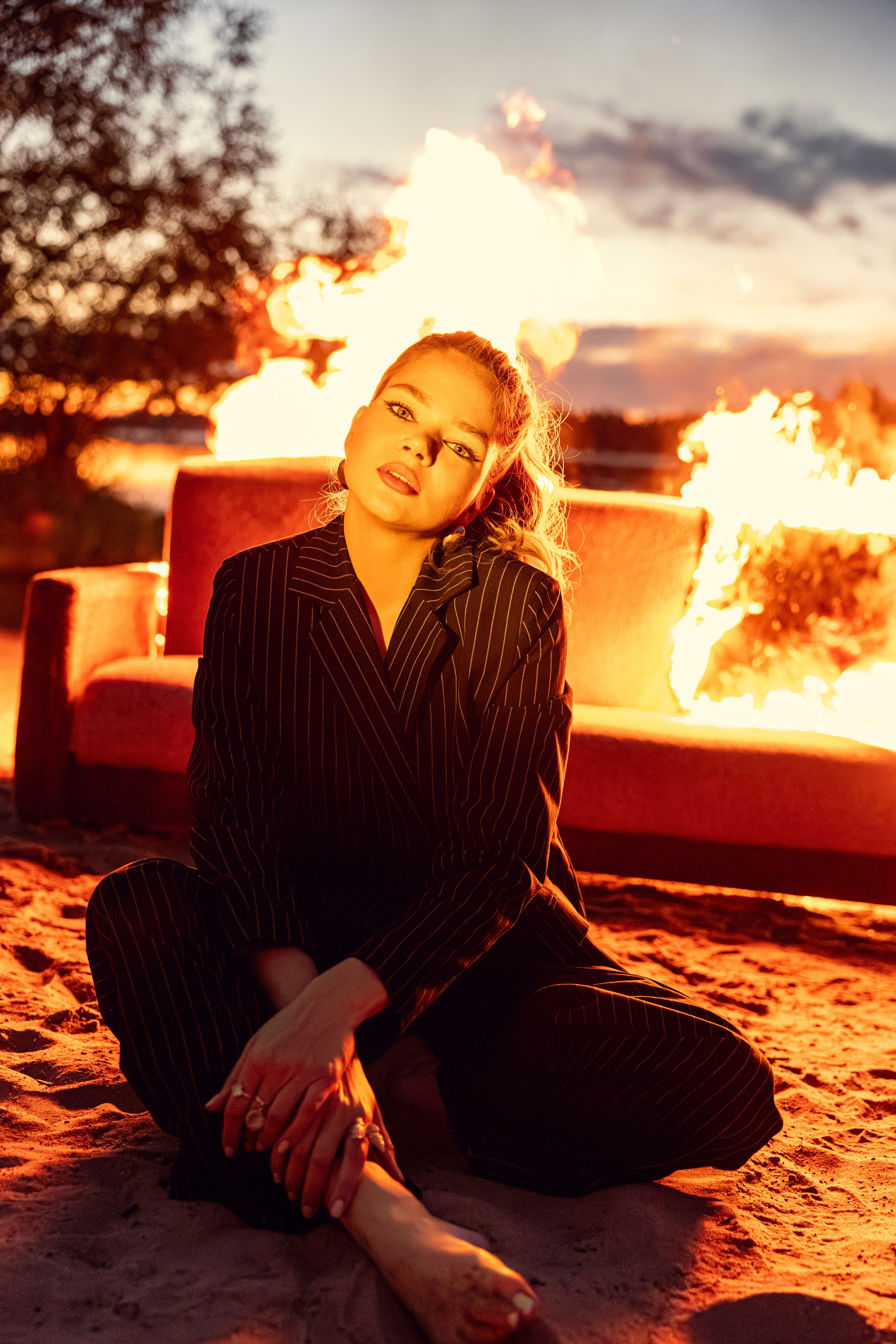 Огненная фотосессия. Фотограф в Казани Ольга Яшина