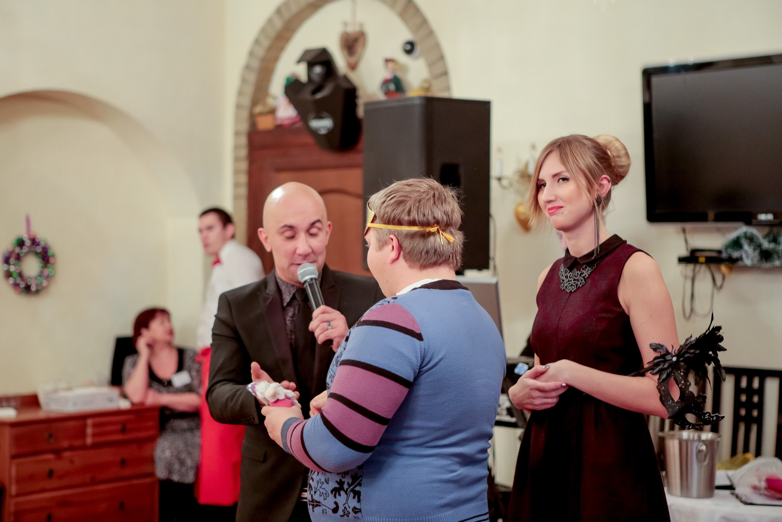 Корпоратив. Max Matvich and Victoria Basova are professionals in their field