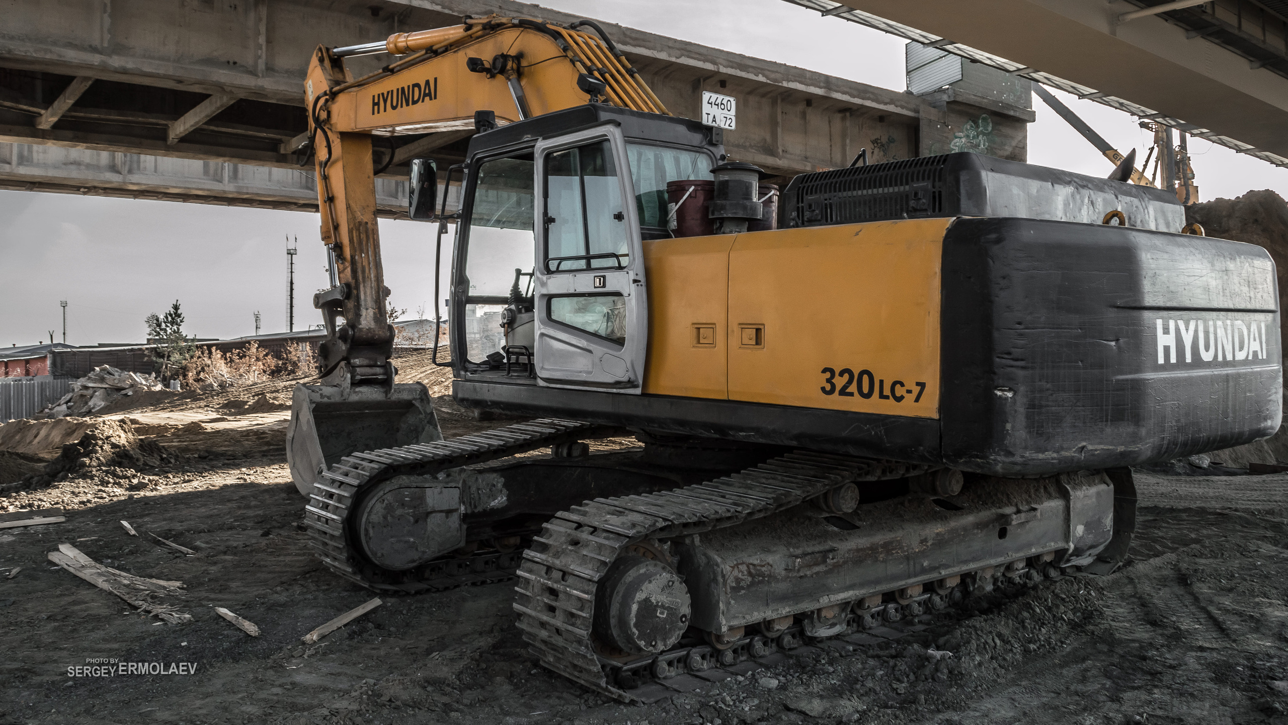 Демонтаж Совмещённого моста