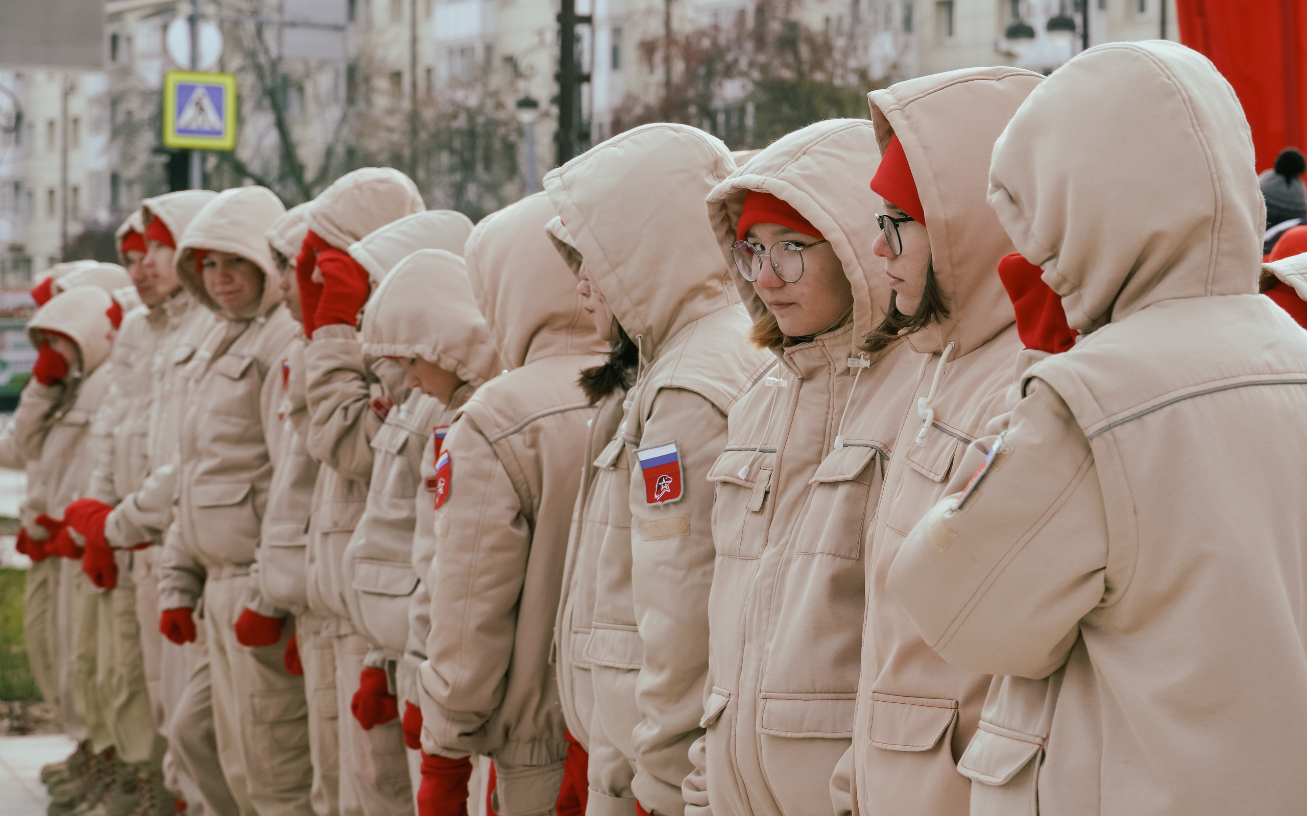 Открытие стелы «Город трудовой доблести» в Тюмени