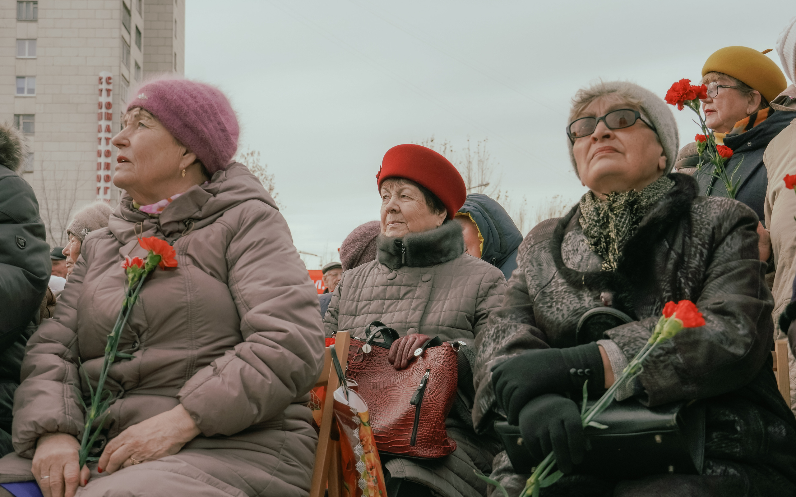 Открытие стелы «Город трудовой доблести» в Тюмени