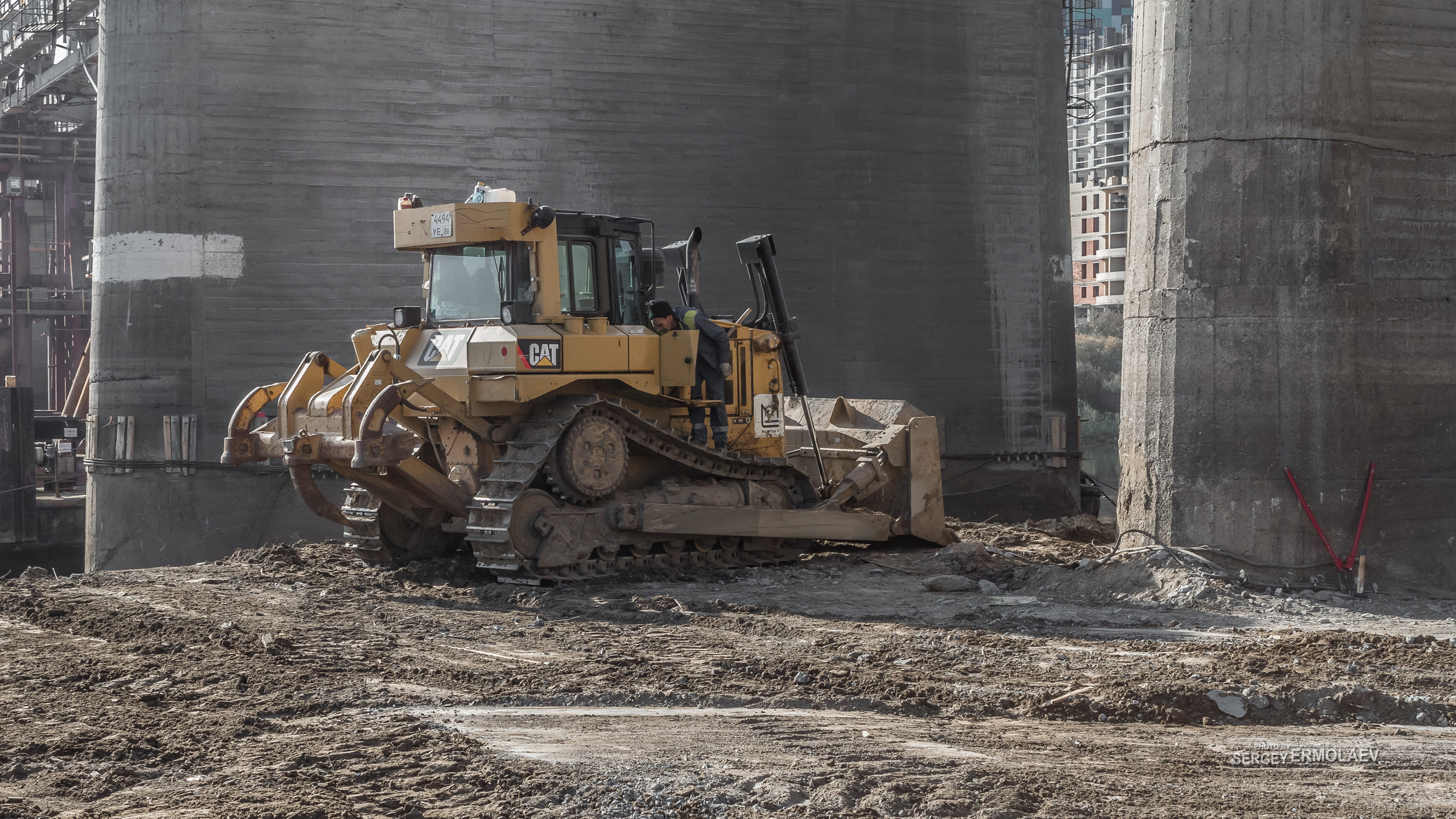 Демонтаж Совмещённого моста